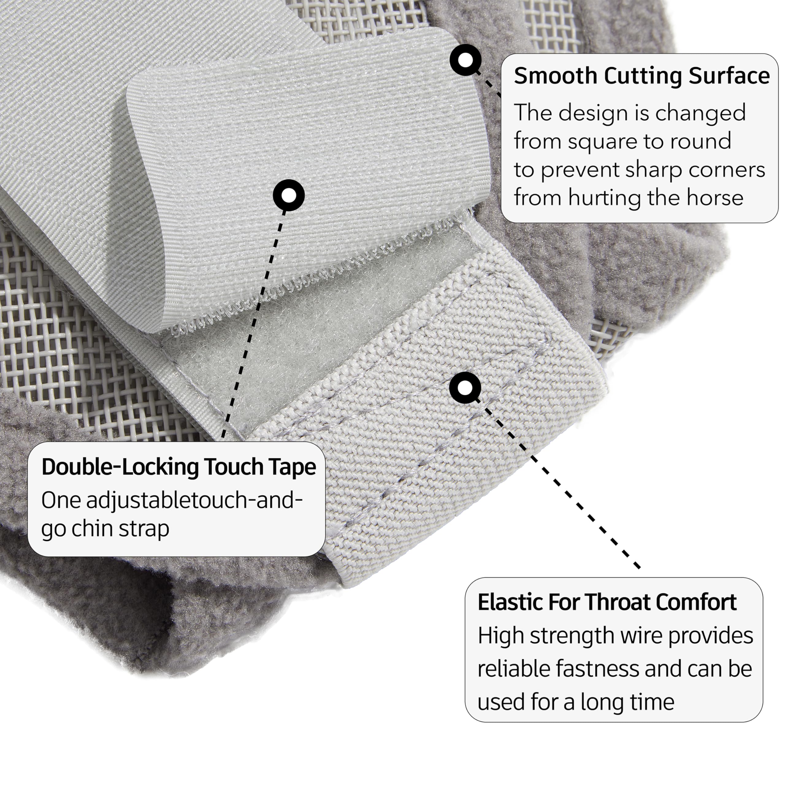 Horse Fly Mask, Super Comfort Fly Masks for Horses, Adjustable UV Protection Breathability Horses Fly Masks with Ears, Pony Mini