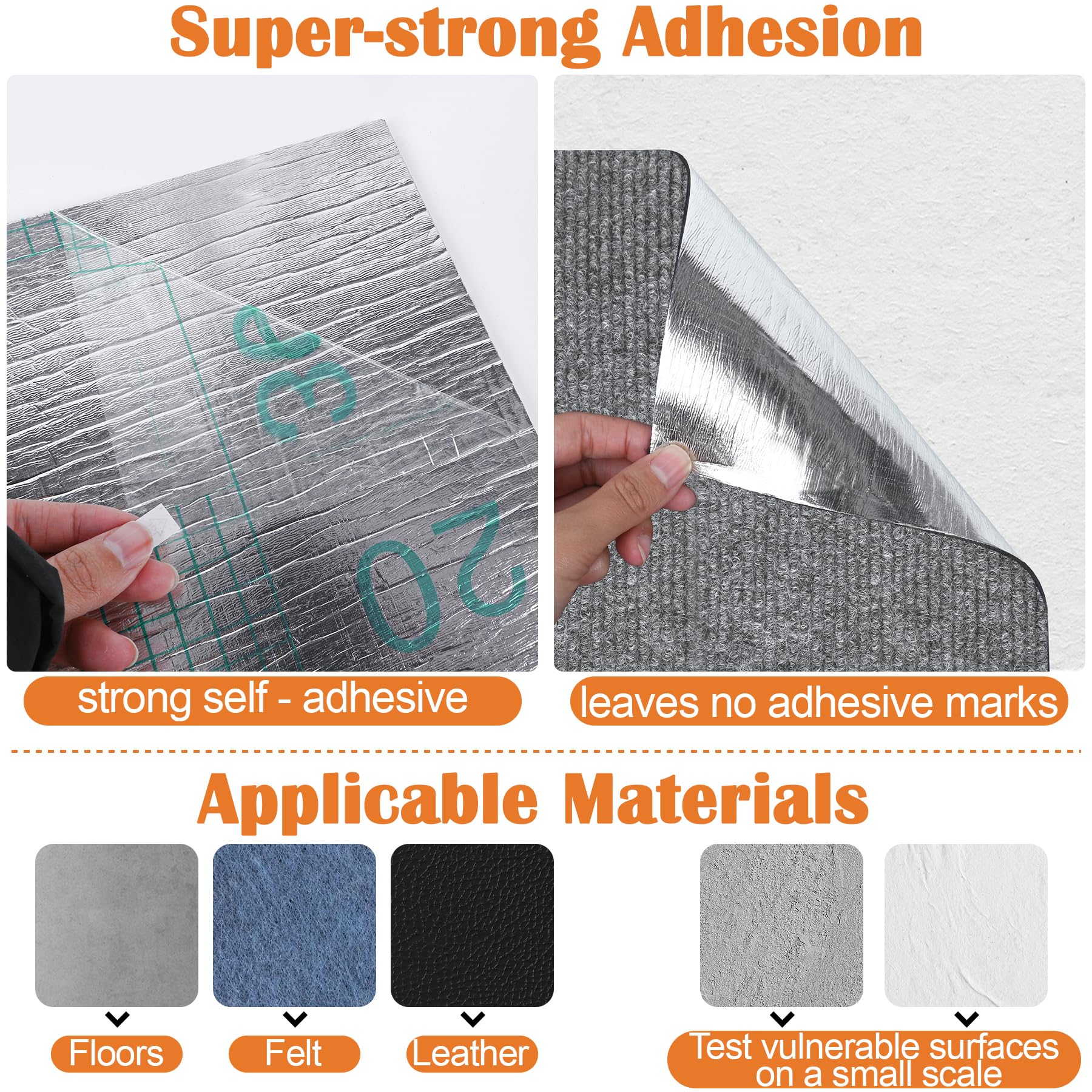 Inchoco Cat Scratch Furniture Protector-100 X 15.8'' Trimmable Self-Adhesive Cats Claws Scratch Pads, Cat Climbing Couch Protect