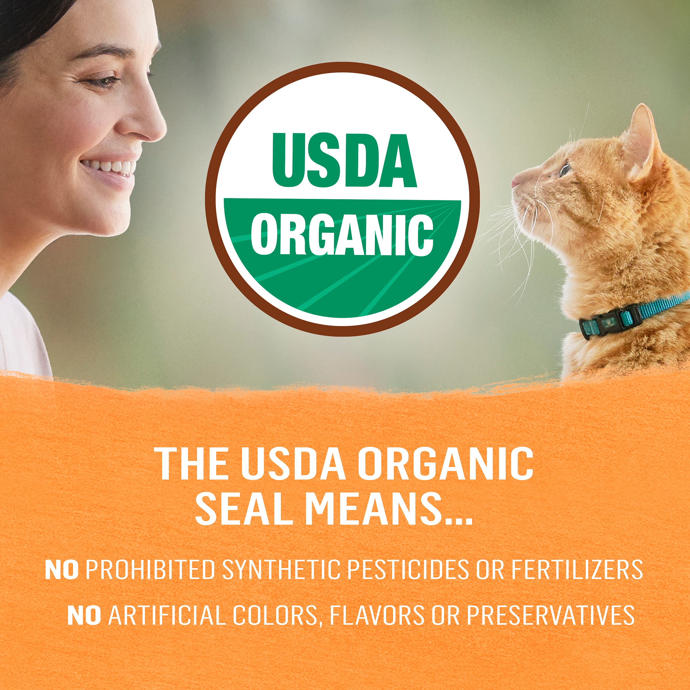 Purina Beyond Organic Wet Cat Food Pate, Organic Chicken & Carrot Adult Recipe - (Pack of 12) 3 oz. Cans