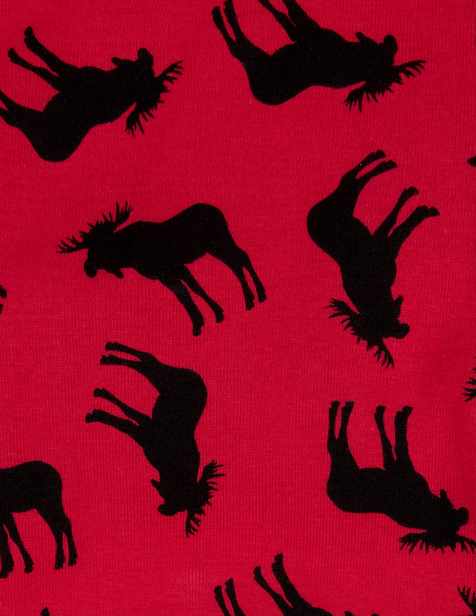 Leveret Dog Pajamas Matching Christmas Pjs For Dogs 100% Cotton (Xxx-Large, Moose)