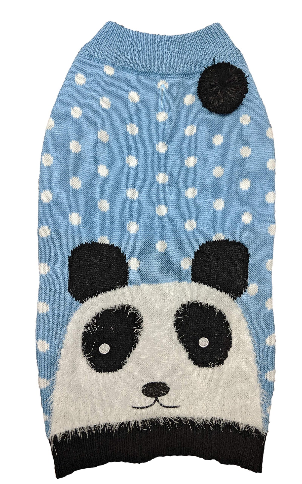 Fashion Pet /Panda Sweater/Dog Sweater/Blue/Extra Small