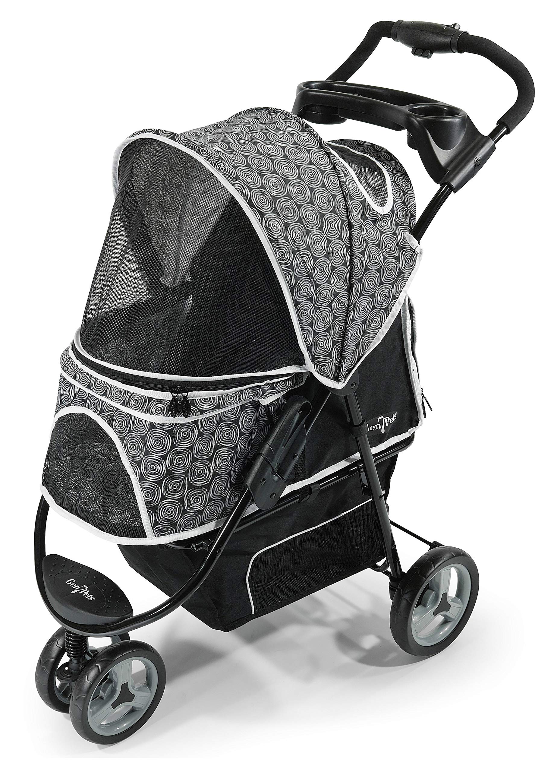 Gen7Pets Promenade Pet Stroller, Black Onyx