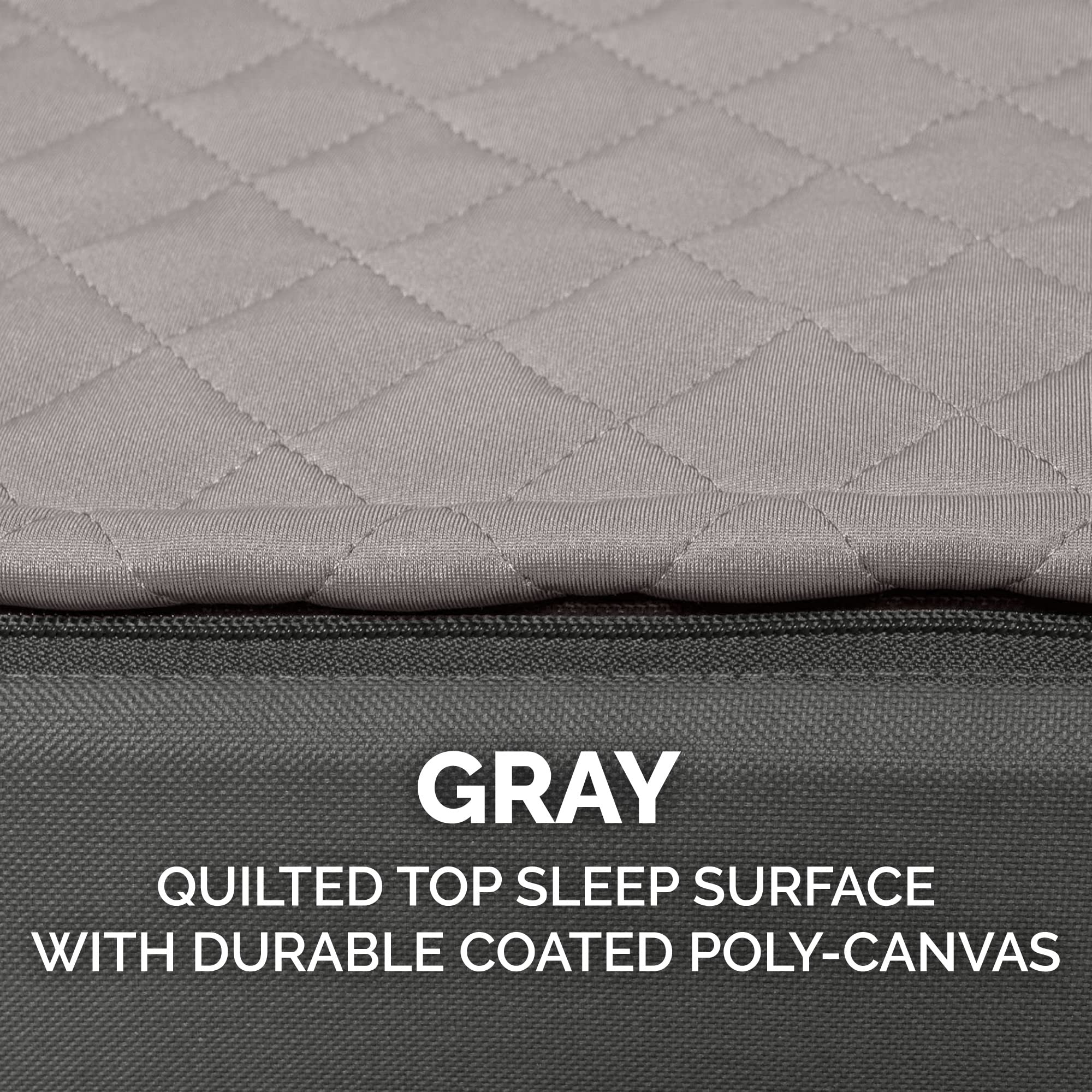 Furhaven Water-Resistant Cooling Gel Dog Bed for Large Dogs w/ Removable Quilt Top & Washable Cover, For Dogs Up to 125 lbs - In