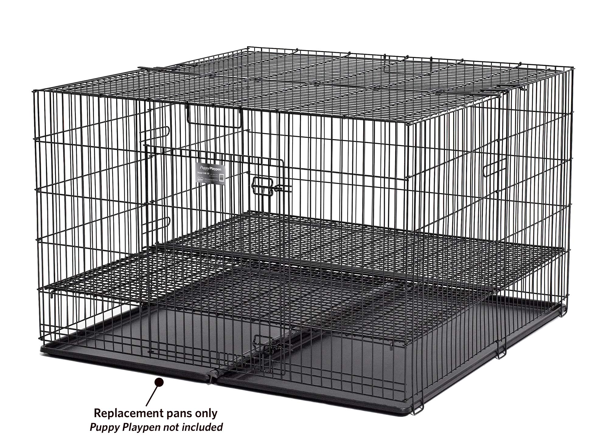 Midwest Homes For Pets Puppy Playpen Replacement Tray For Midwest Puppy Playpen Models 248-05 & 248-10