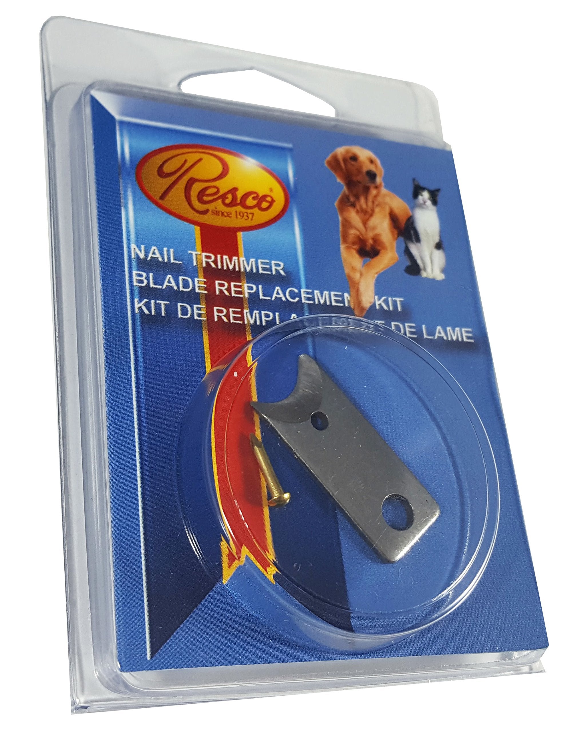 Resco Nail Clipper Blade Replacement Kit, Fits All Resco Guillotine-Style Trimmers