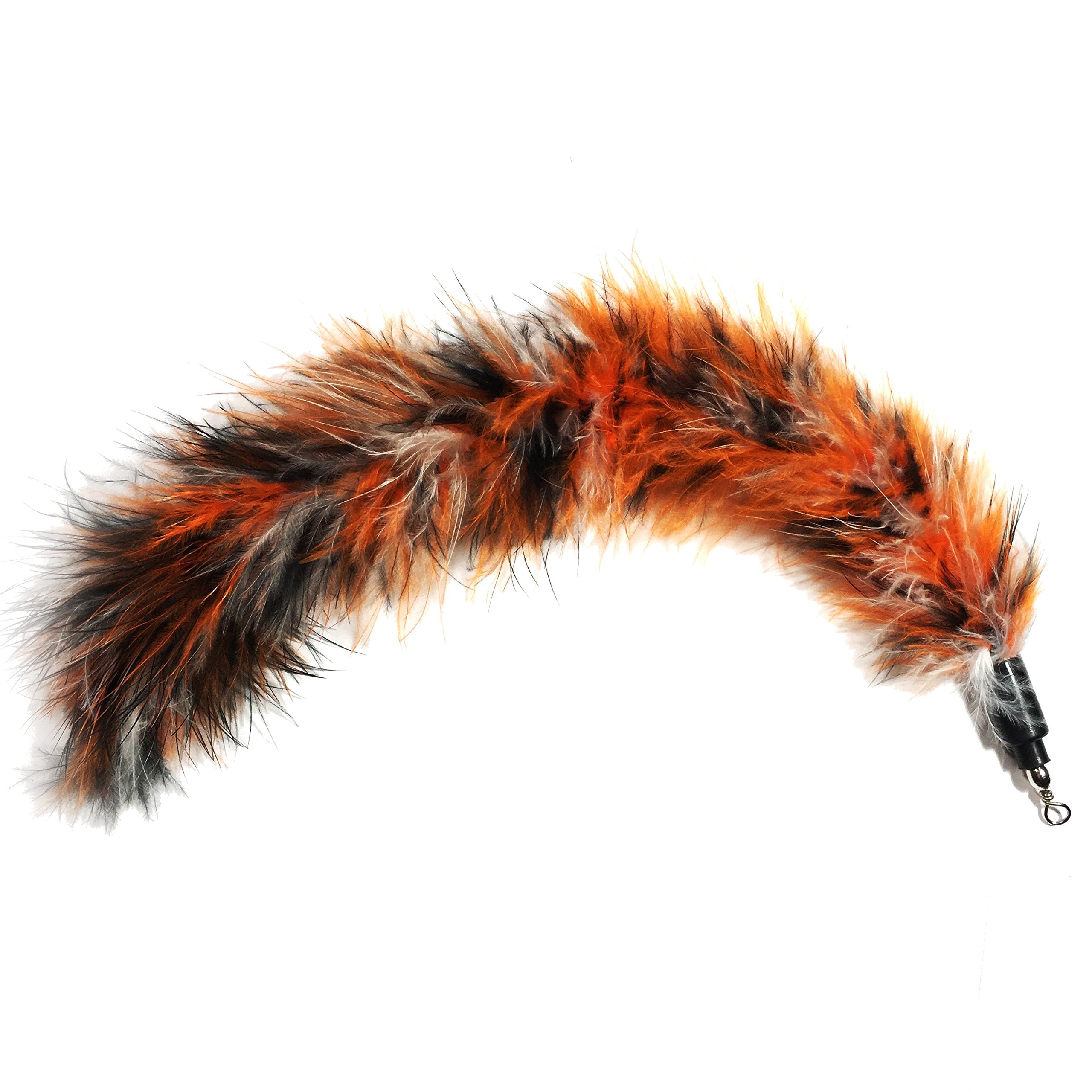 Pet Fit For Life 7 Piece - Plus Bonus - Replacement Feathers And Soft Furry For Interactive Cat And Kitten Toy Wands