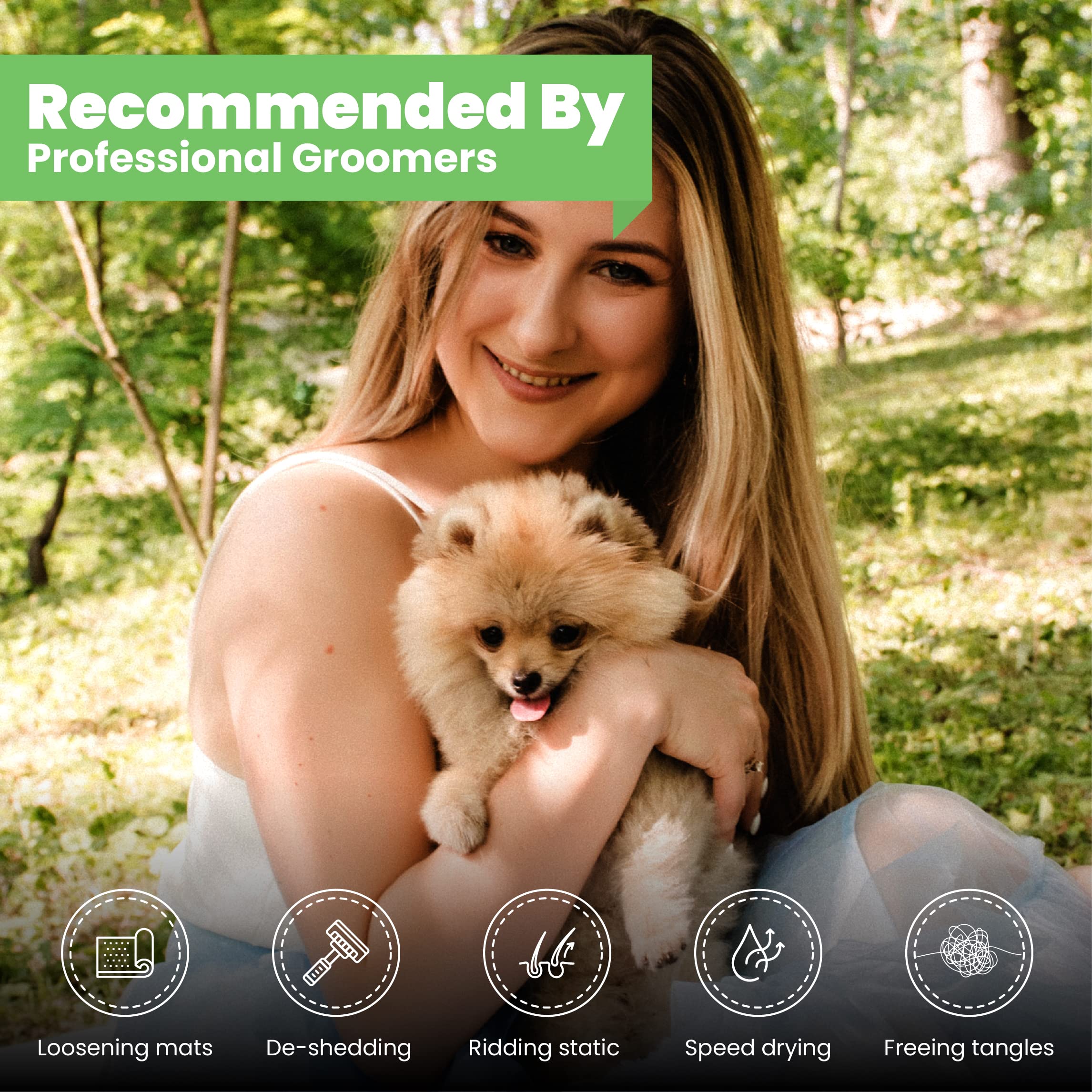 Best Shot One Shot Dry Clean Spray, Alcohol-Free Formula, Waterless Shampoo Spray For Pets, Safe For Dogs, Cats, And Horses, 16 Oz.