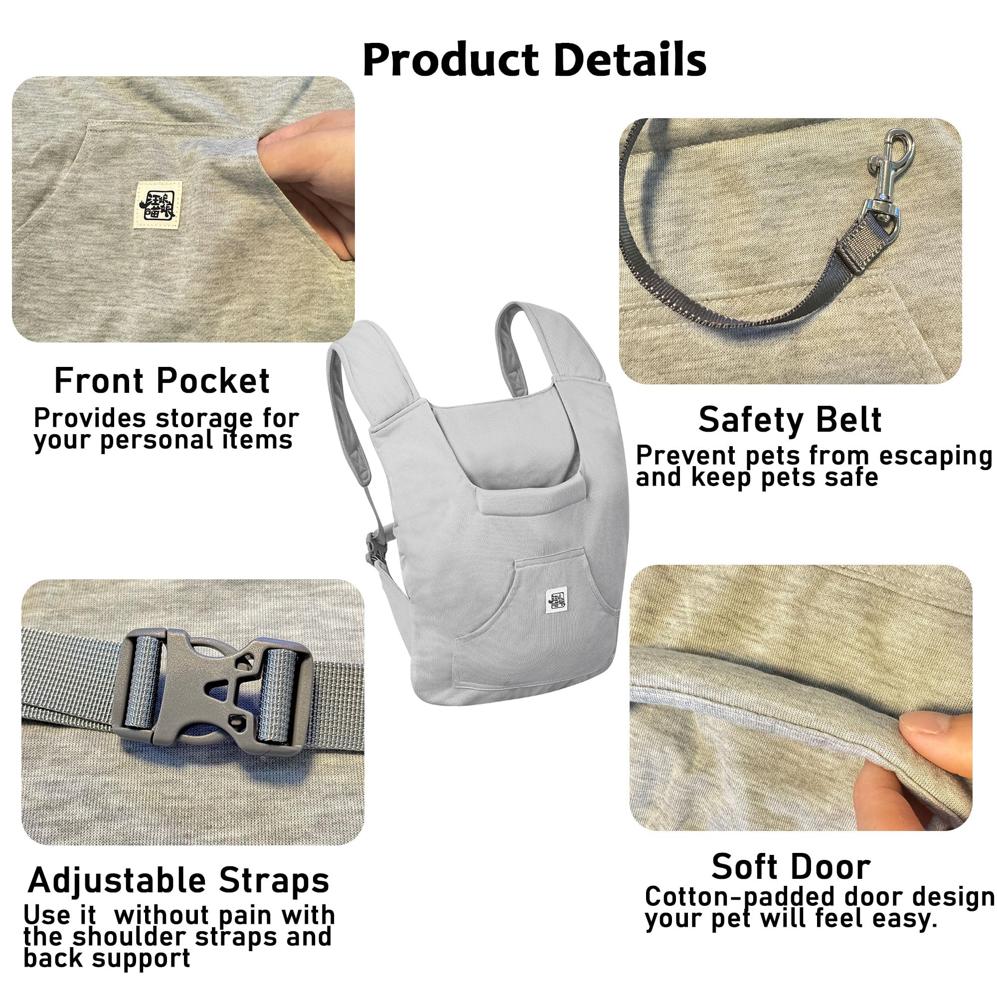 FLAdorepet Pet Carrier Backpack for Extra Small Dog Cat and Rabbit,Yorkie Teacup Chihuahua Front Dog Puppy Carrier Backpack for