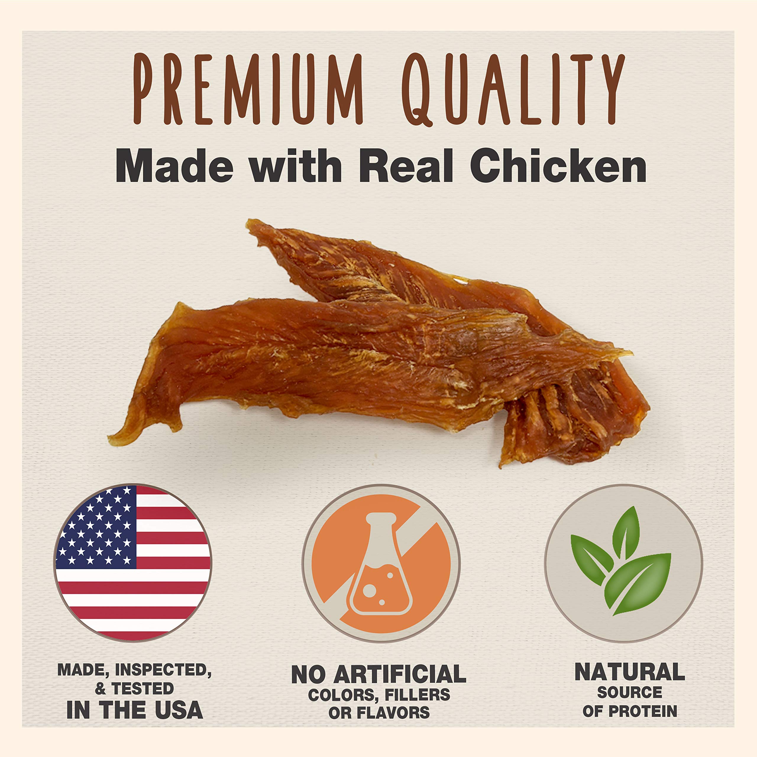 Cadet Gourmet Chicken Breast Dog Treats, 14 oz, Multi-colored, Model C01306