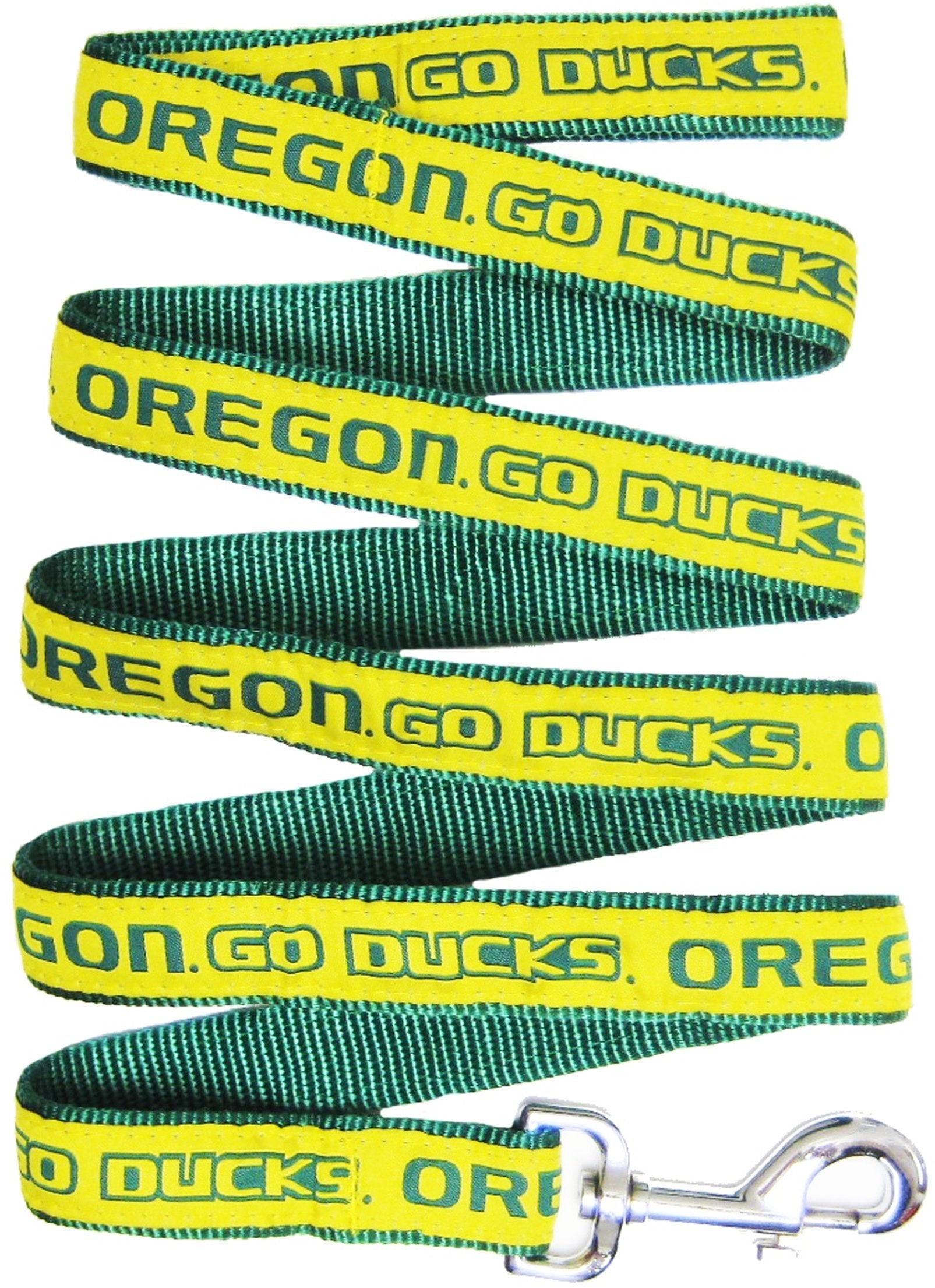 Ncaa Pet Leash, Medium, Oregon Ducks, Dog Leash, Shiny & Colorful Leash For Dogs & Cats Licensed By The Ncaa
