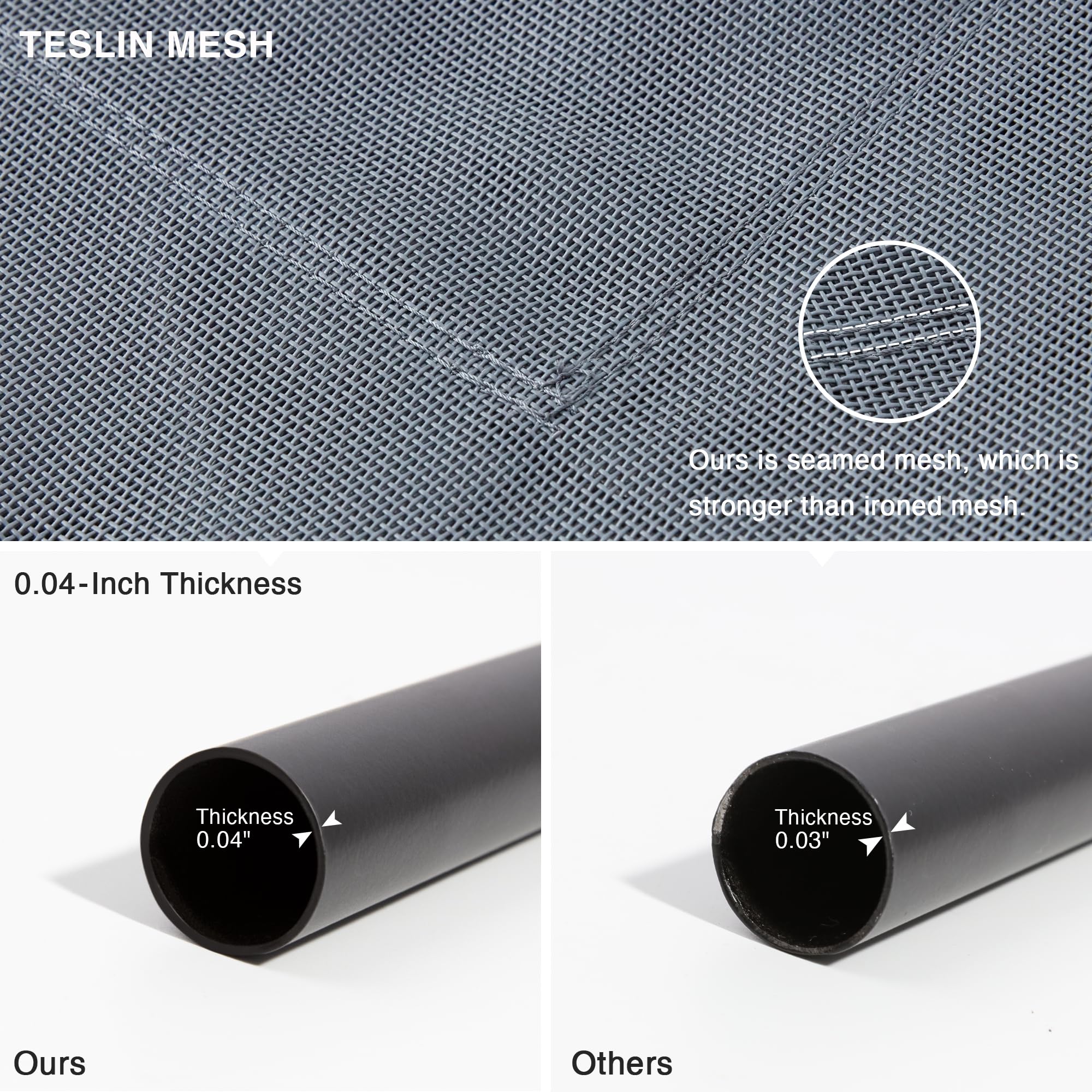 Love'S Cabin Elevated Cooling Dog Bed For Large Dogs, Portable Indoor & Outdoor Raised Pet Dog Cat Cot, Durable Summer Frame Wit