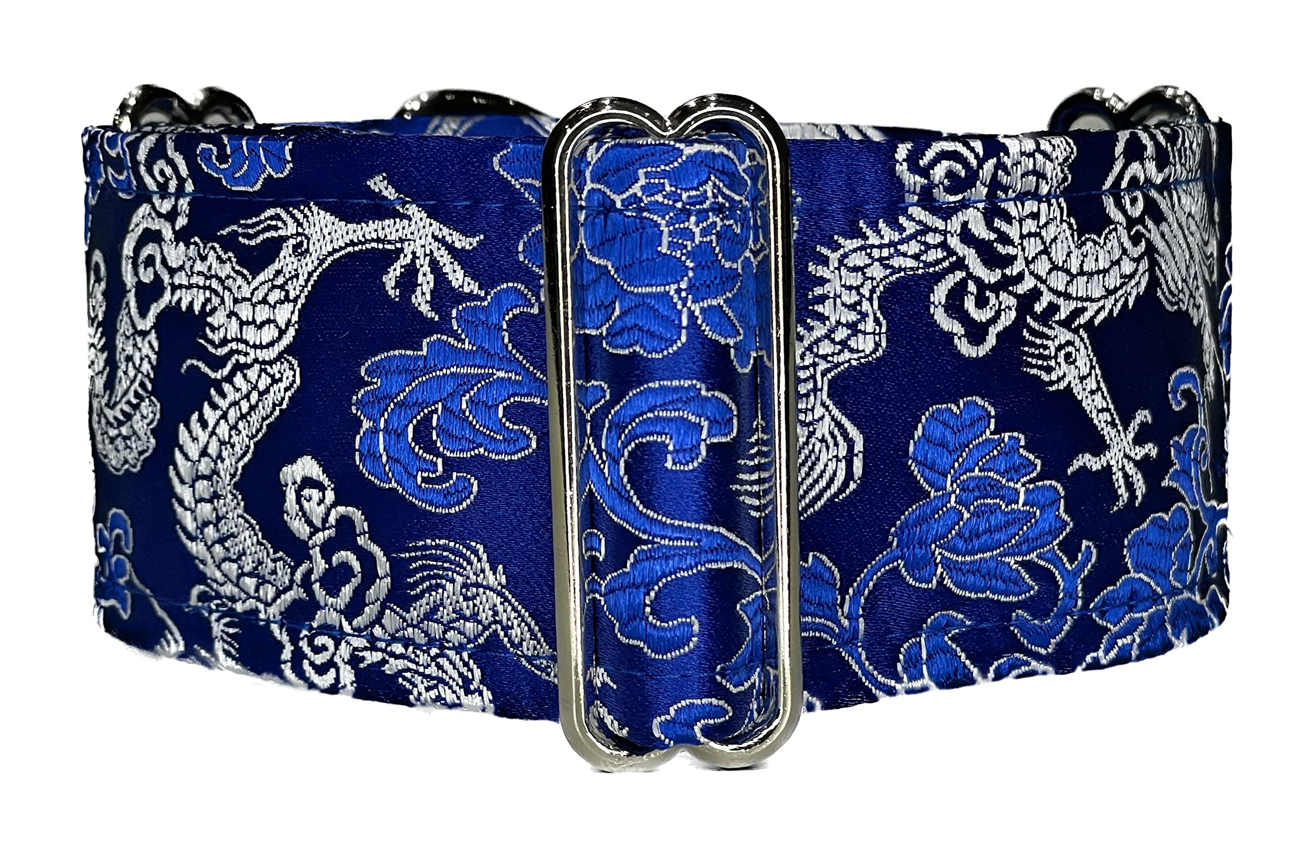 Extra Soft Martingale Dog Collar For Greyhound Saluki Whippet And Other Breeds With Similar Neck 2'' Wide (L 14''-18'')