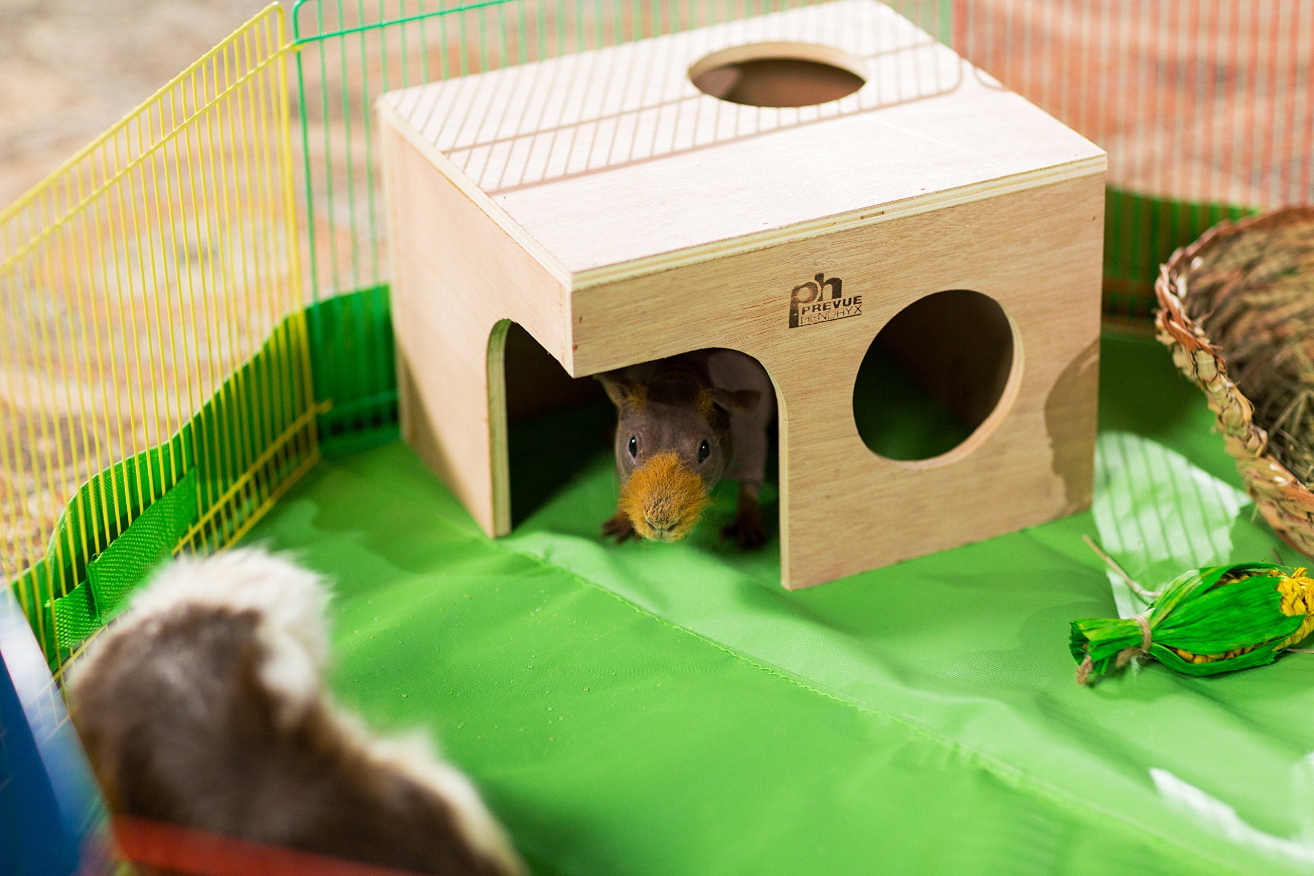 Prevue Pet Products Wood Guinea Pig Hut 1122