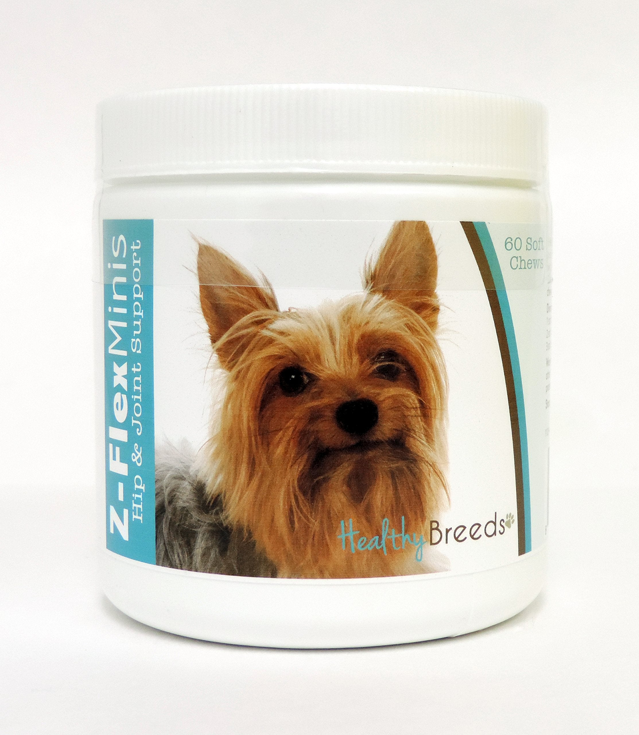 Healthy Breeds Silky Terrier Z-Flex Minis Hip and Joint Support Soft Chews 60 Count