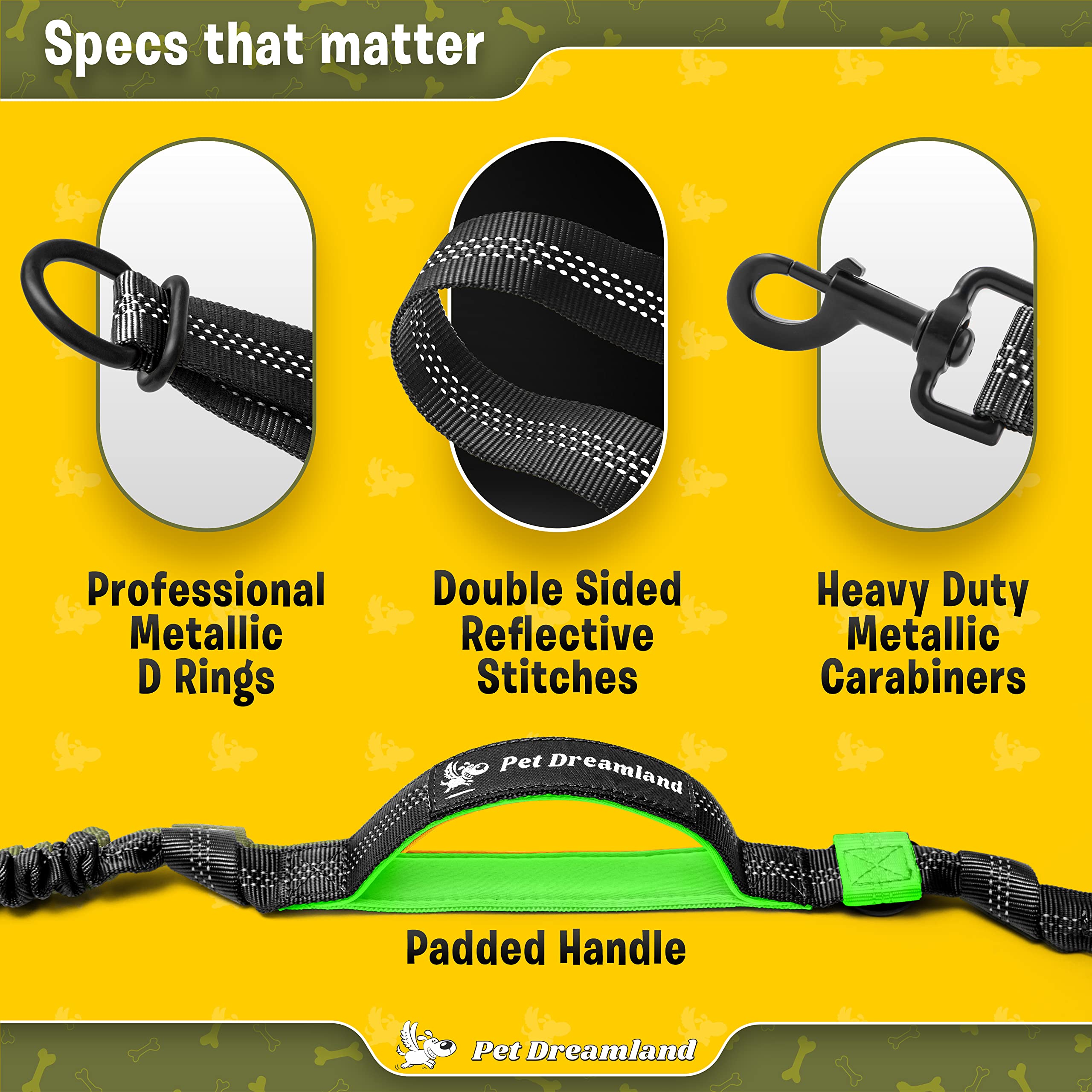 Exquisite Hands-Free Dog Leash: Perfect For Active Pet Owners Comfortable, Durable & Ideal For Running, Walking, Hiking. Premium