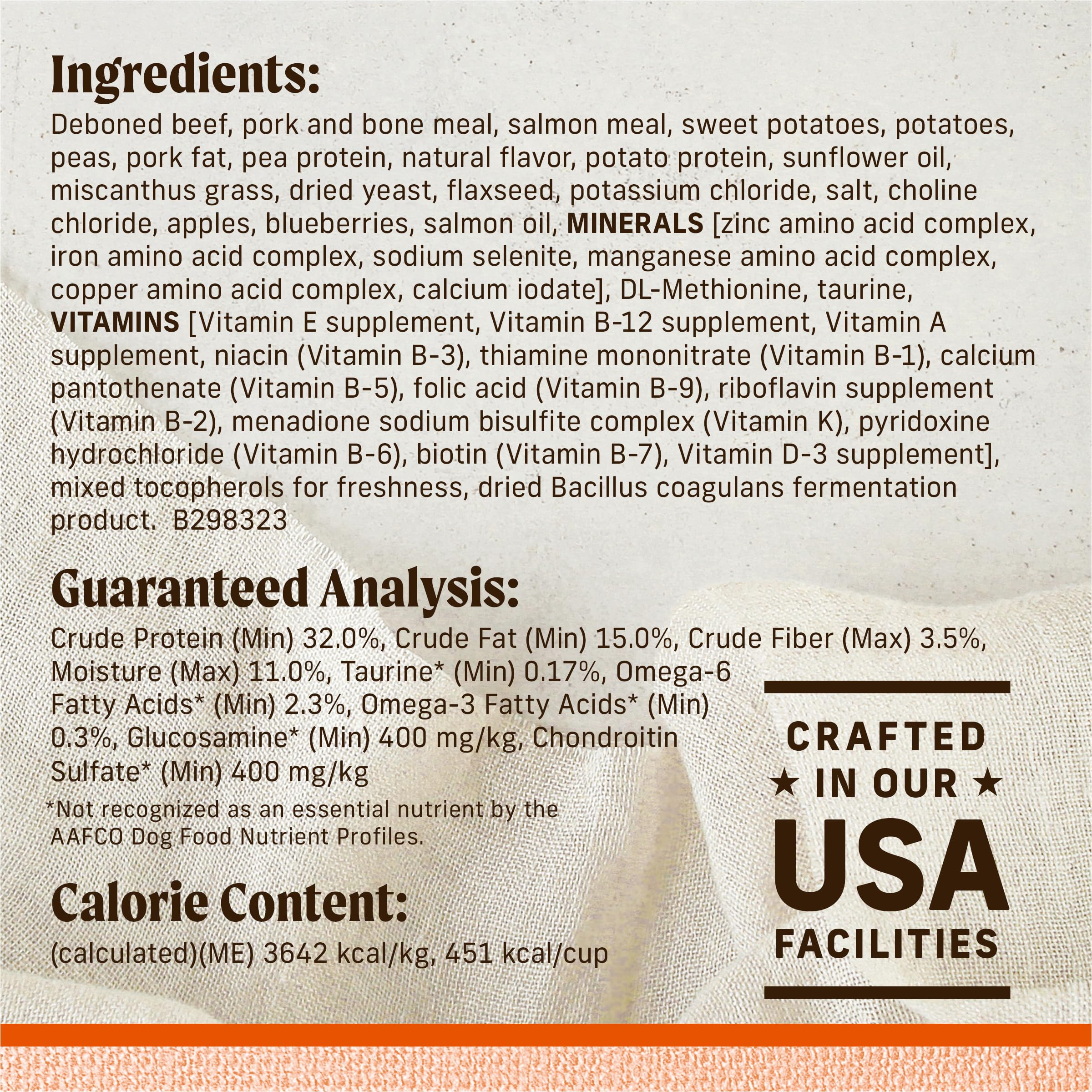 Merrick Lil Plates Premium Grain Free Dry Dog Food For Small Dogs, Real Texas Beef And Sweet Potato Kibble - 4.0 lb. Bag