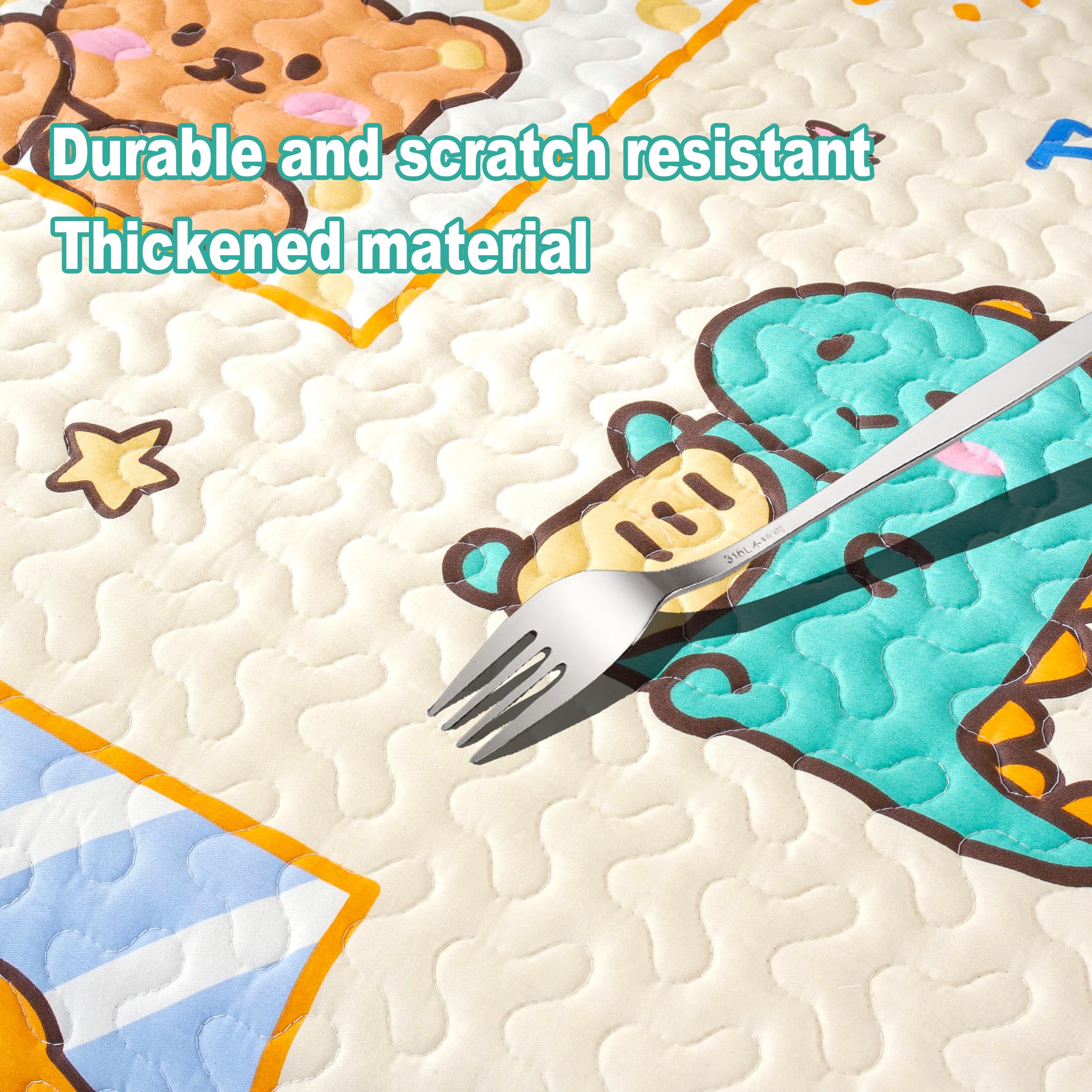 Jwxqs 36'' Wide Hexagonal Dog Pen Urine Pad Dog Urine Pad Puppy Pad, [Playpen Not Included!] Reusable Whelping Playpen Crate Reu