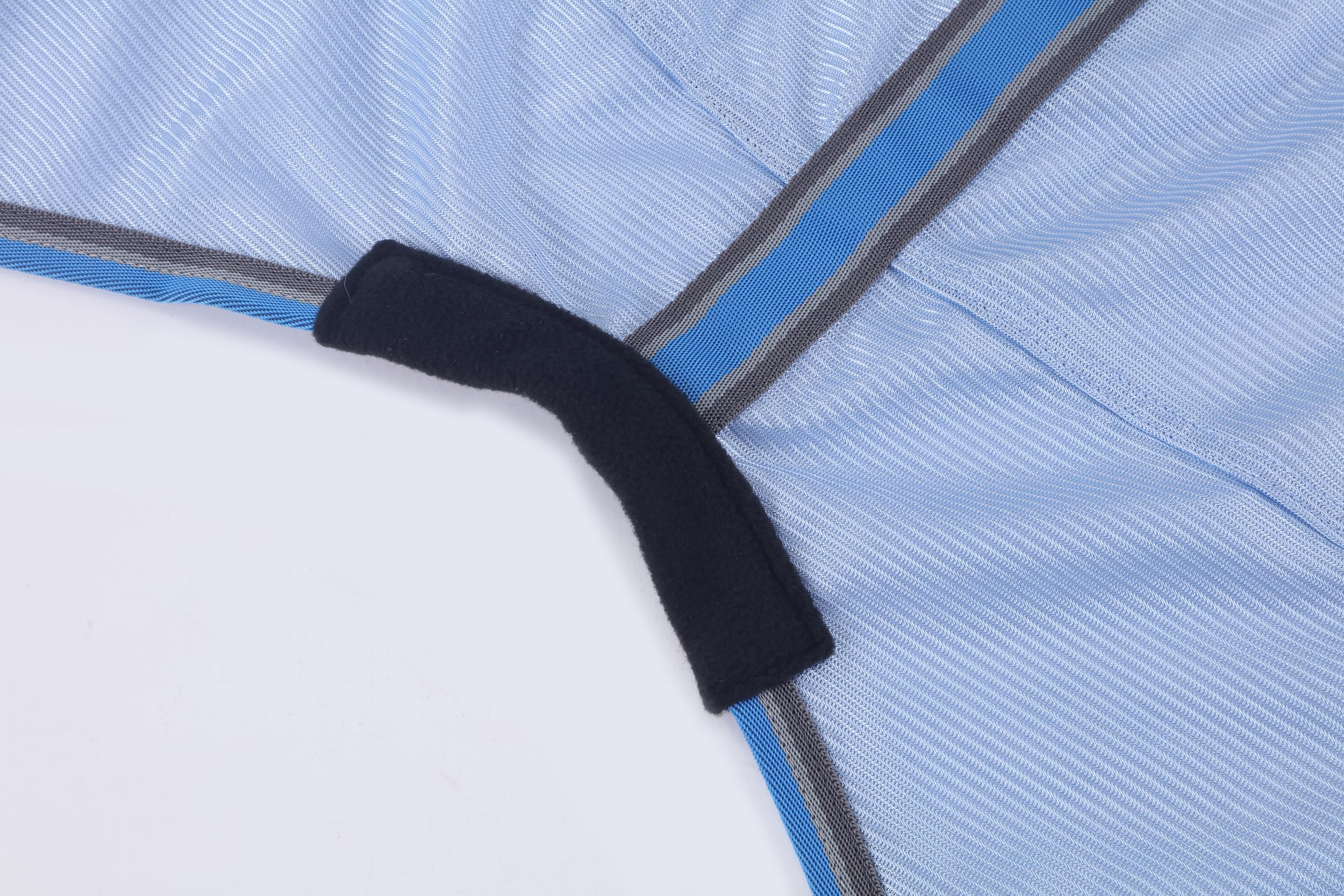 Leaforest Horse Mesh Fly Sheet Standard Neck Summer Rug Blue 66'