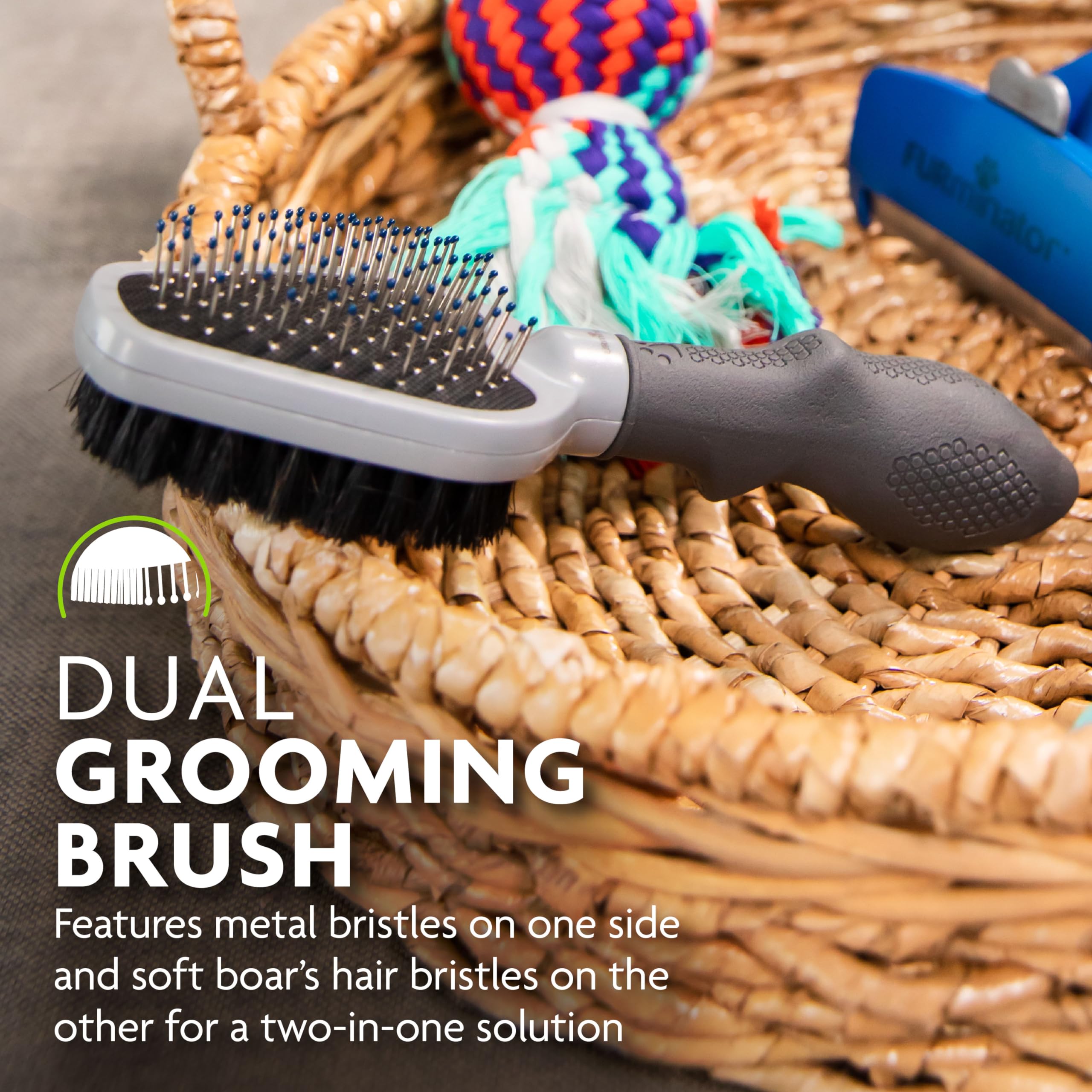 Furminator Dual Grooming Brush