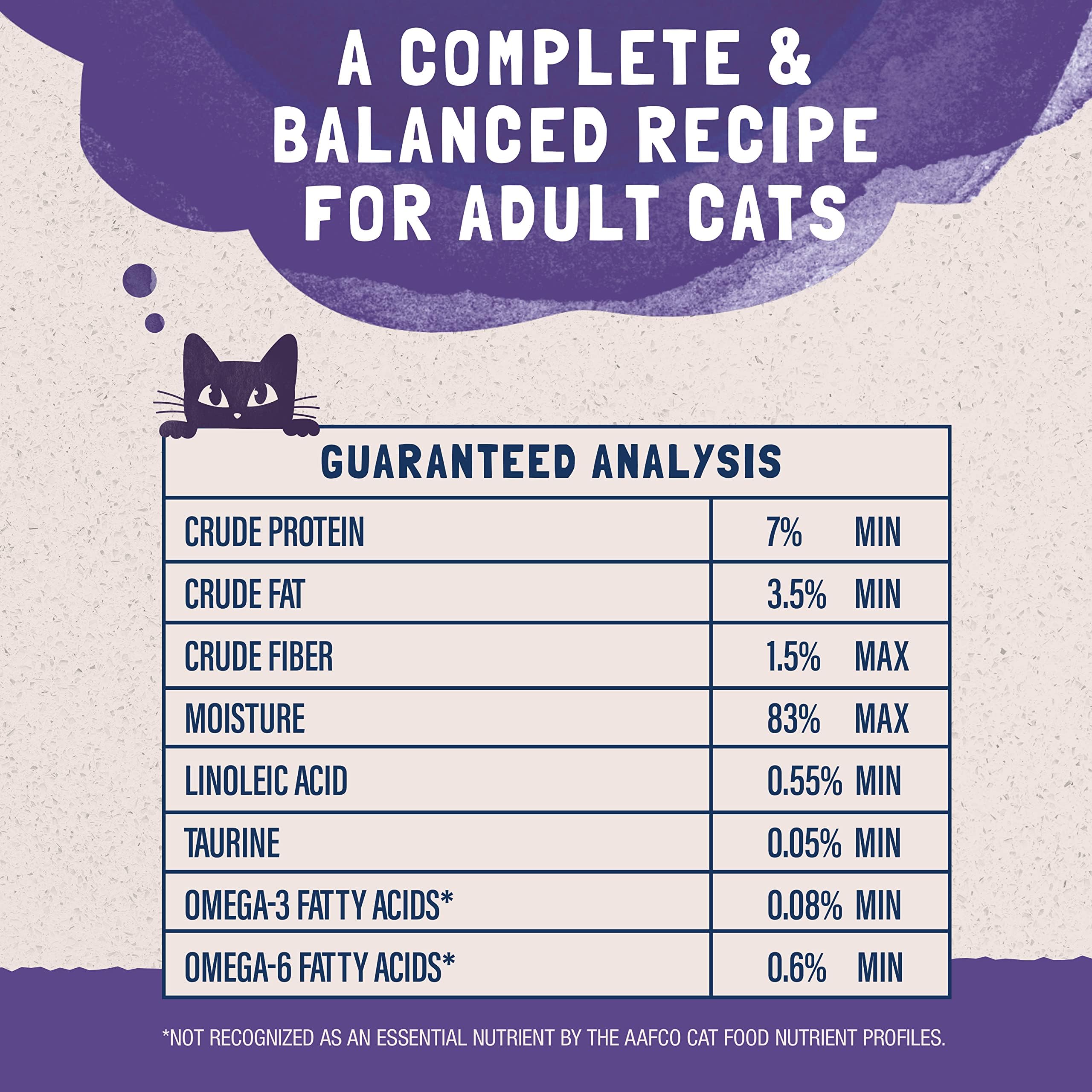 Natural Balance Original Ultra Platefulls Indoor Adult Grain Free Wet Cat Food, Turkey, Salmon & Chicken Recipe, 3 Ounce Pouch (