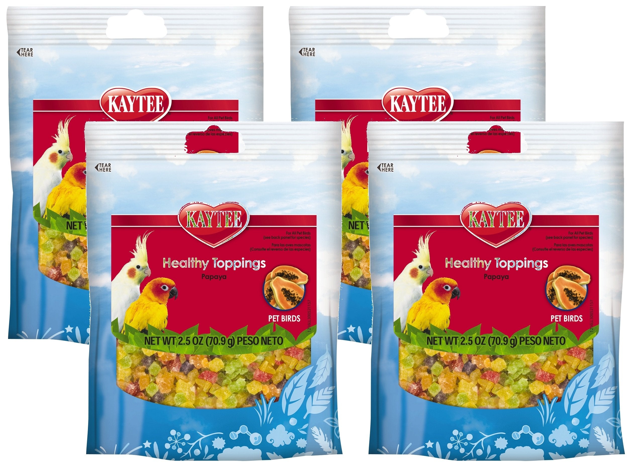 Kaytee Fiesta Healthy Toppings Avian(Pack of 4)