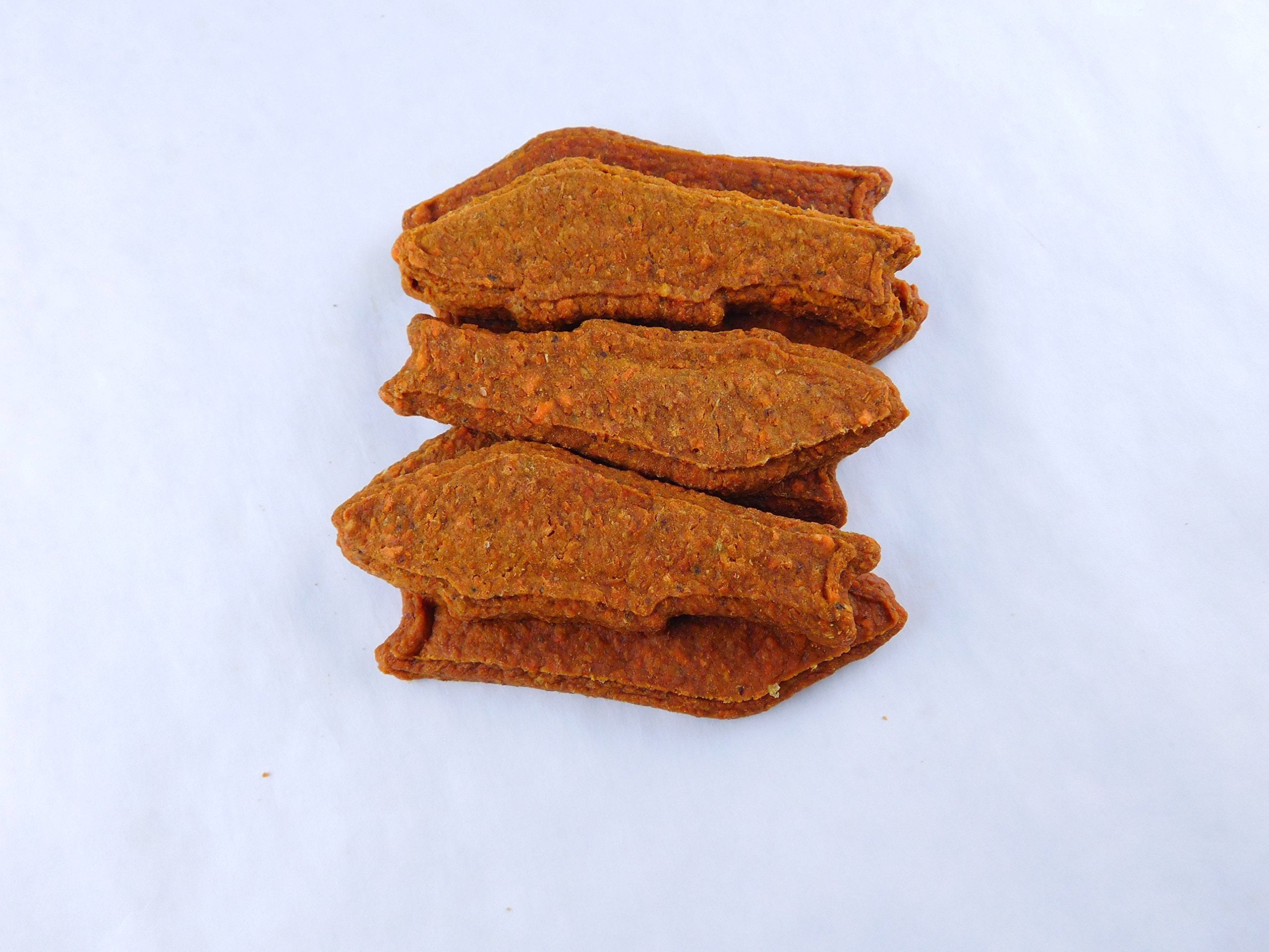Carolina Prime Pet 45111 Salmon And Sweet Tater Fillets Treat For Dogs, 5 oz pouch