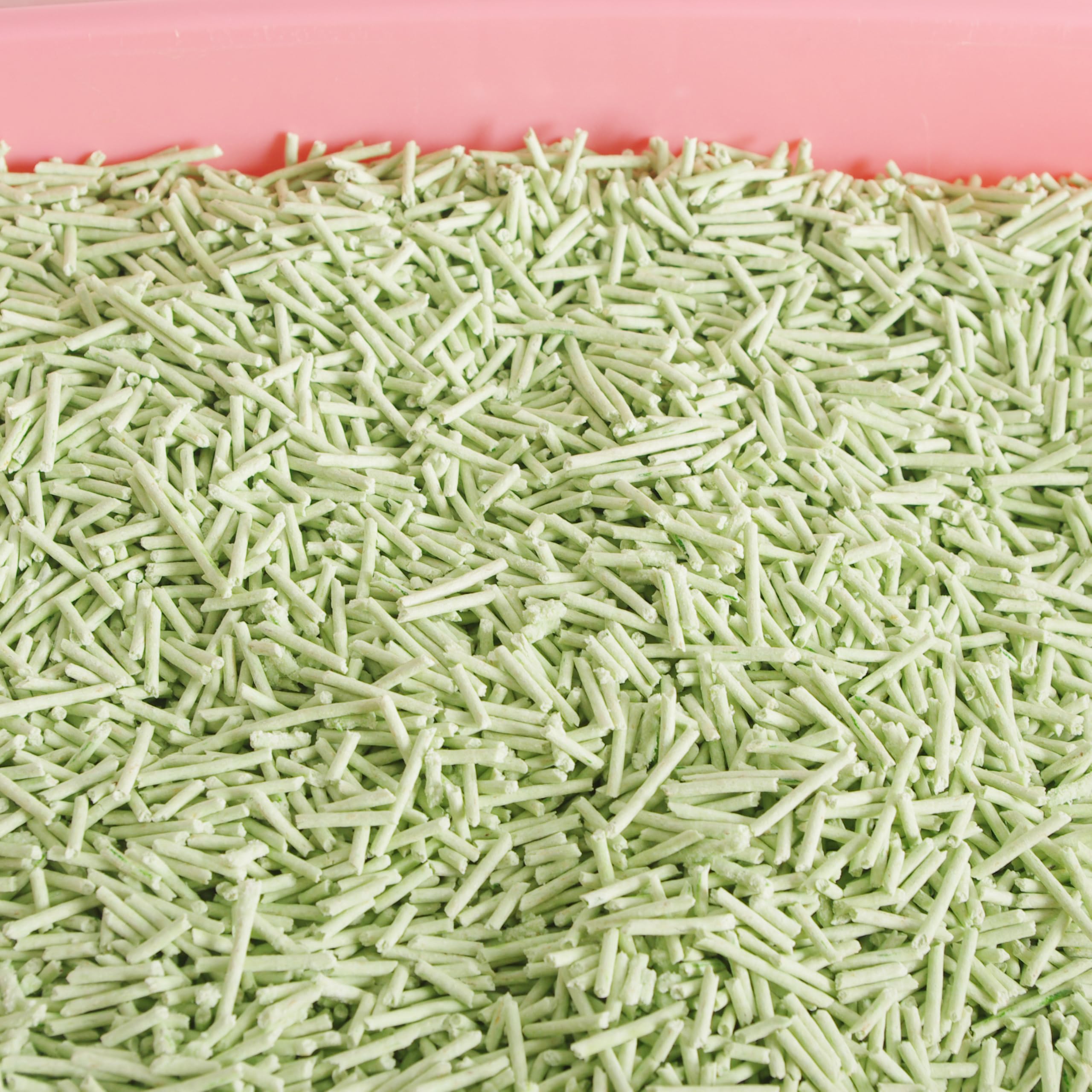 Fourpaw Tofu Cat Litter Green Tea 5.5 Lbs X 4 Bags, Flushable Clumping Fast Drying, Ultra Absorbent, Low Tracking Cat Litter 2Mm