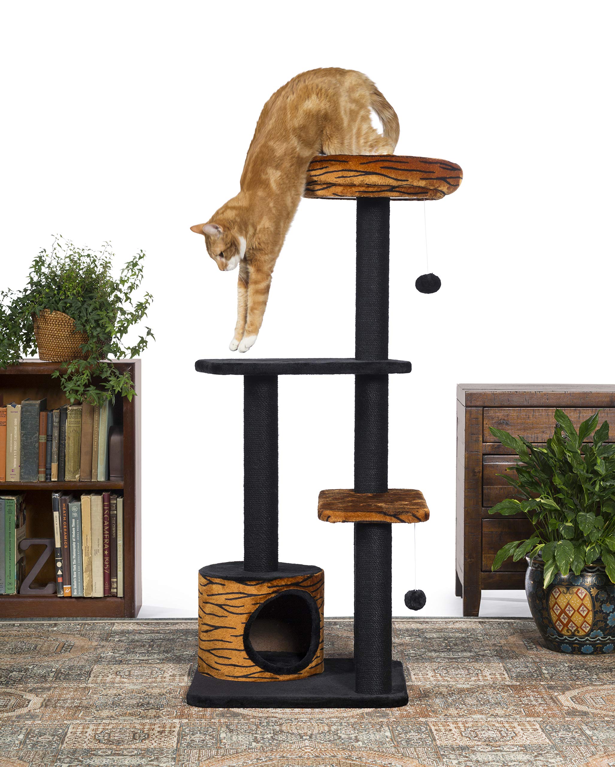 Prevue Pet Products Kitty Power Paws Tiger Tower 7303