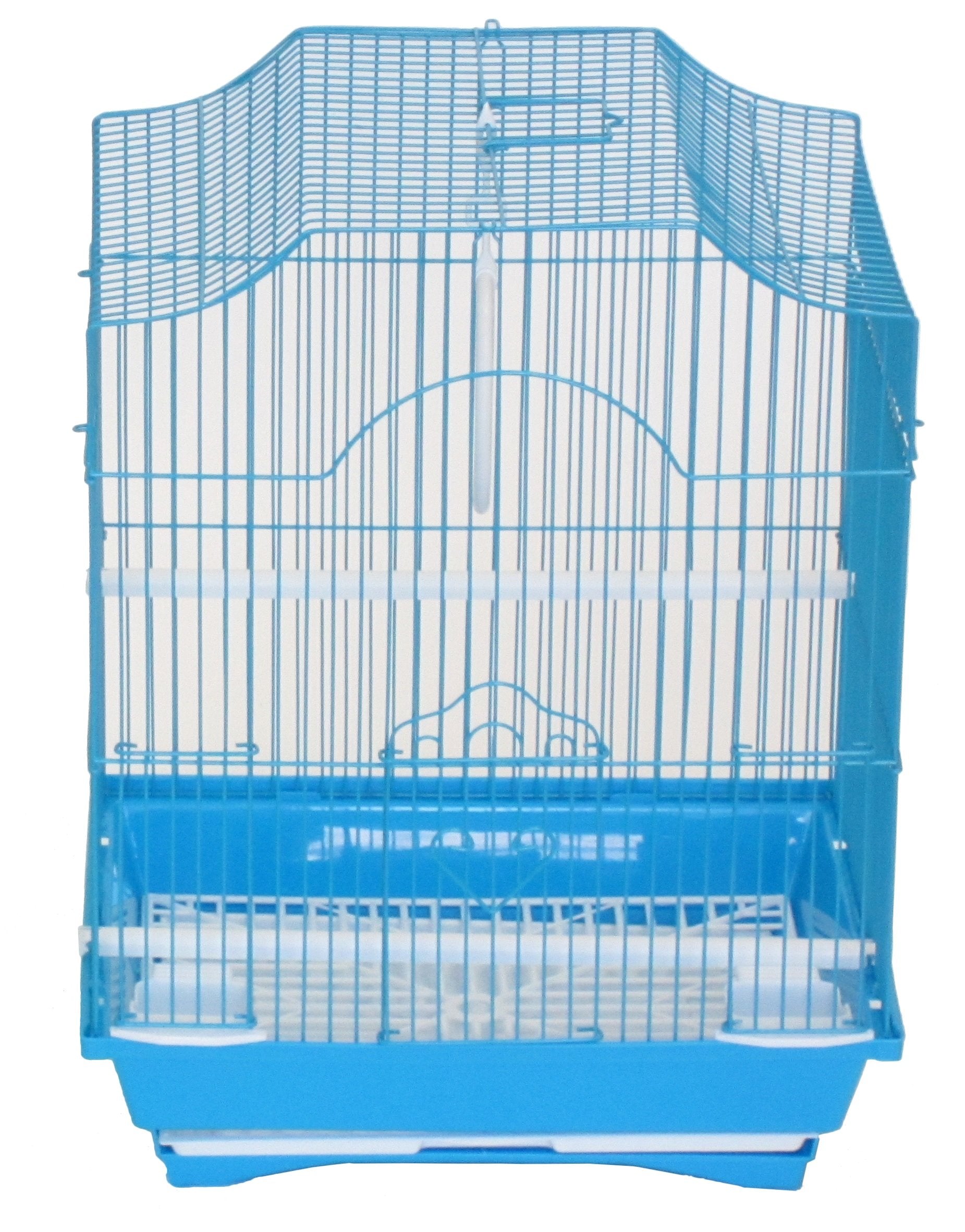 YML A1134BLU Cornerless Flat Top Cage, Small