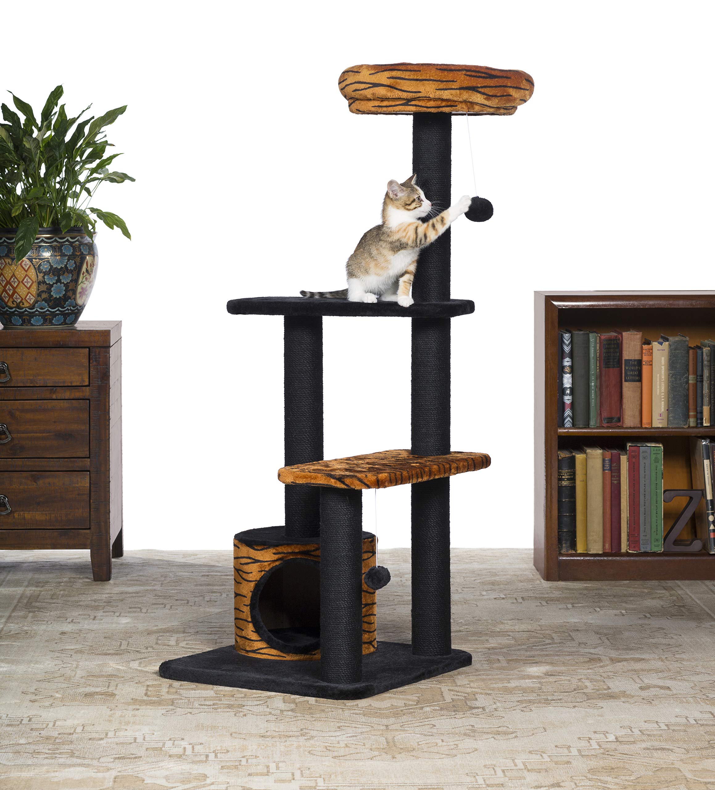 Prevue Pet Products Kitty Power Paws Tiger Tower 7303
