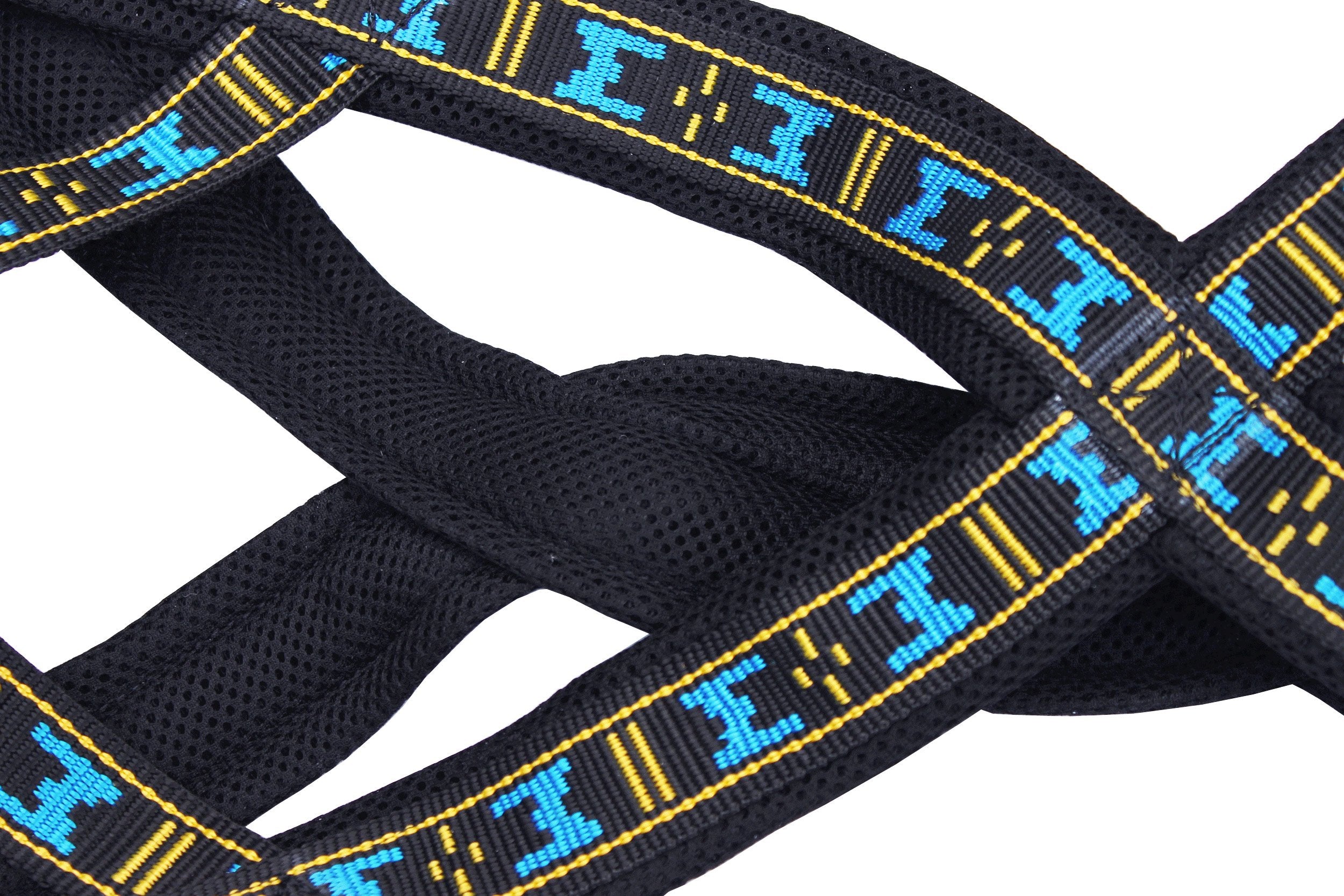 Weight Pulling Sledding Dog Harness X-Back Style Black Small, 18' Neck Circumference
