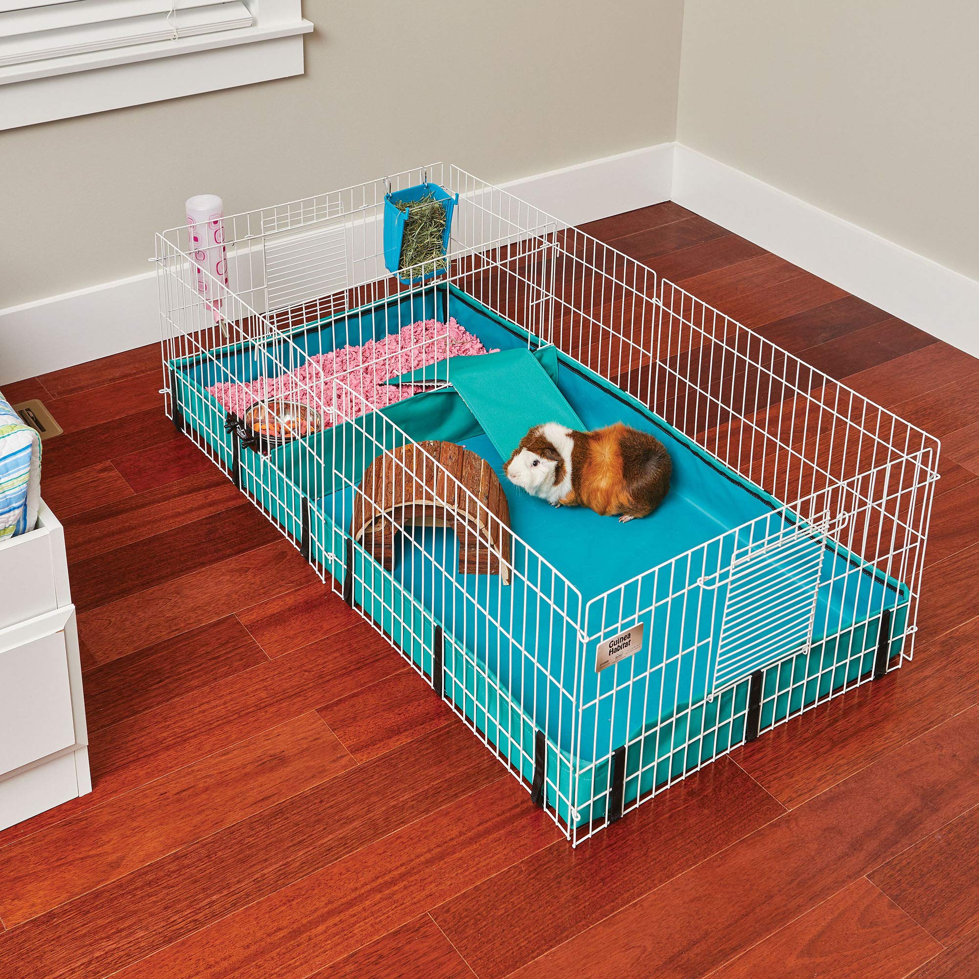 MidWest Homes for Pets Guinea Habitat Guinea Pig Cage by MidWest, 47L x 24W x 14H Inches