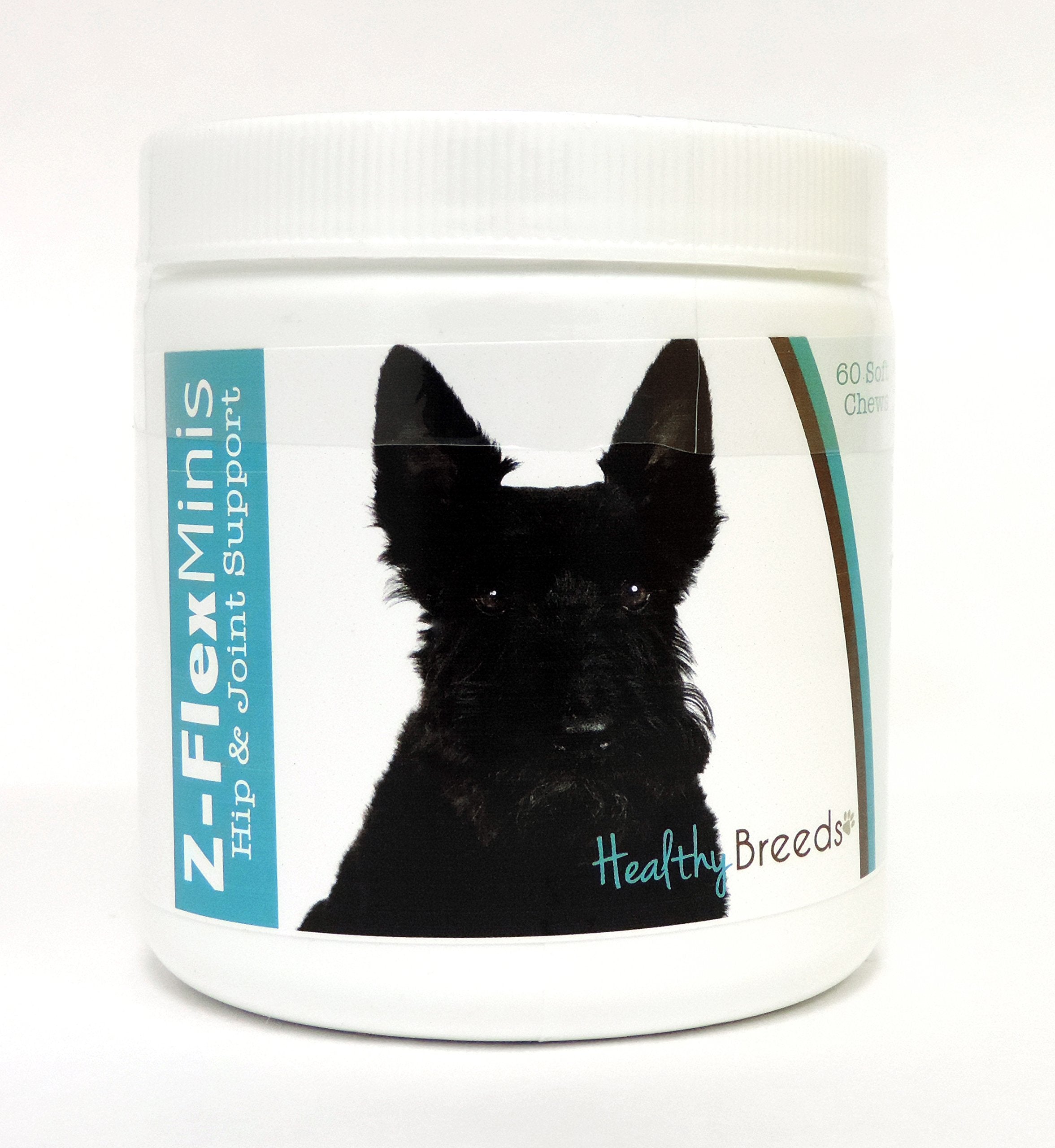 Healthy Breeds Z-Flex Minis for Scottish Terrier + Glucosamine + Chondroitin + Omegas - Joint Support for Improved Mobility - 60