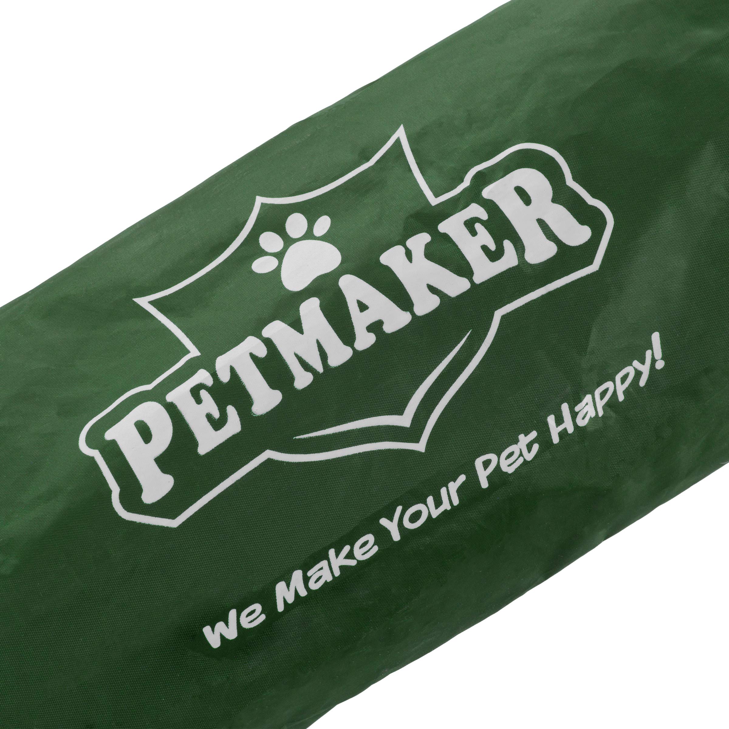 Elevated Dog Bed - 48X35.5 Portable Bed For Pets With Non-Slip Feet - Indoor/Outdoor Dog Cot Or Puppy Bed For Pets Up To 110Lbs By Petmaker (Green)