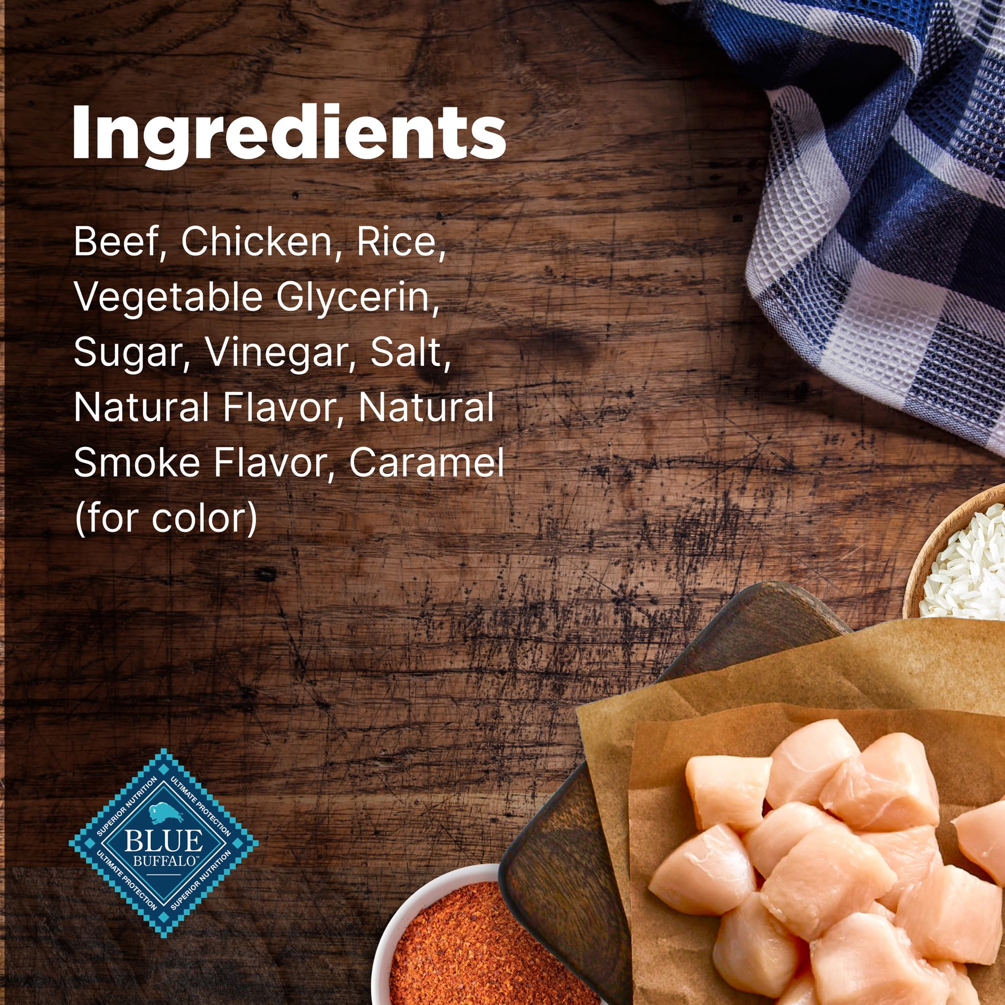 Blue Buffalo Nudges Jerky Cuts Dog Treats, Made in the USA with Natural Ingredients, Steak, 10-oz Bag