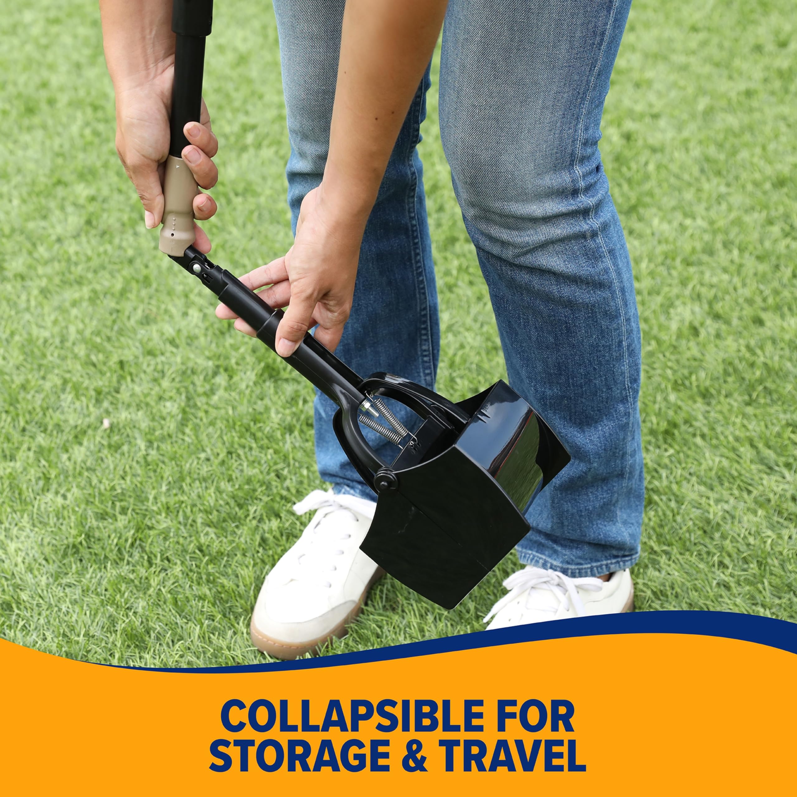 Arm & Hammer Pooper Scooper Claw Scoop Dog Poop Scooper For Yard Pet Waste Management System