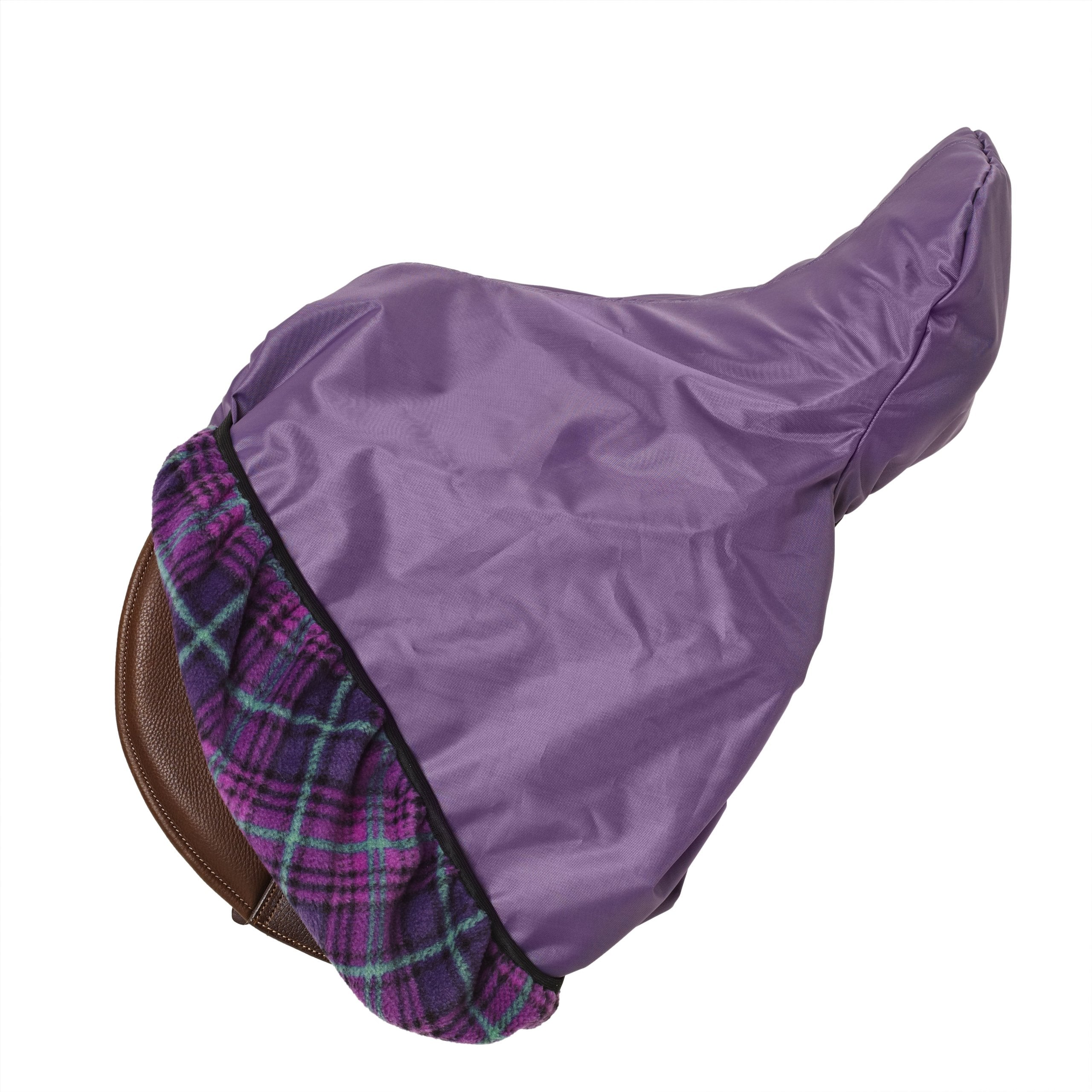 Centaur 420D Saddle Cover With Plaid Lining