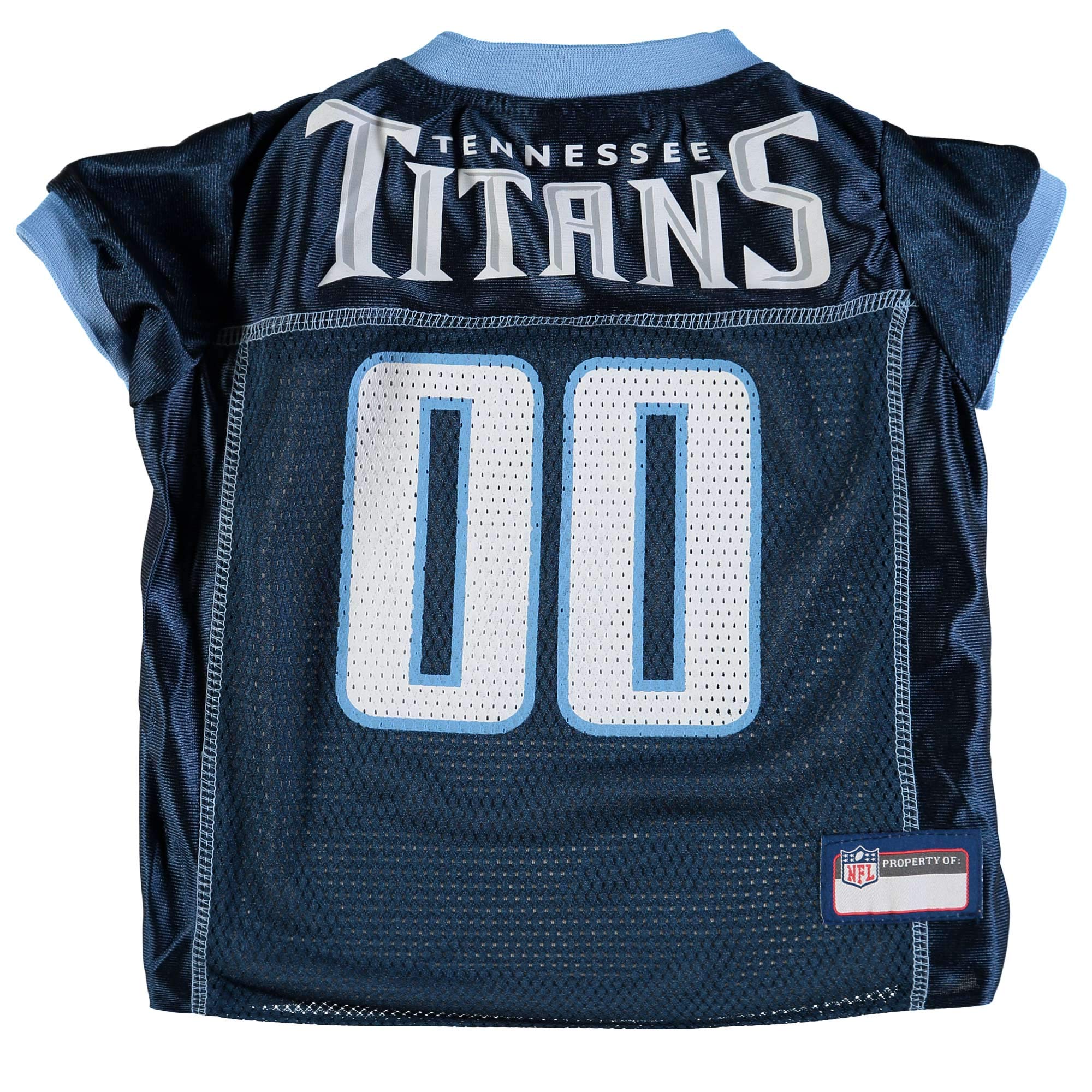 Nfl Tennessee Titans Dog Jersey, Size: X-Small. Best Football Jersey Costume For Dogs & Cats. Licensed Jersey Shirt