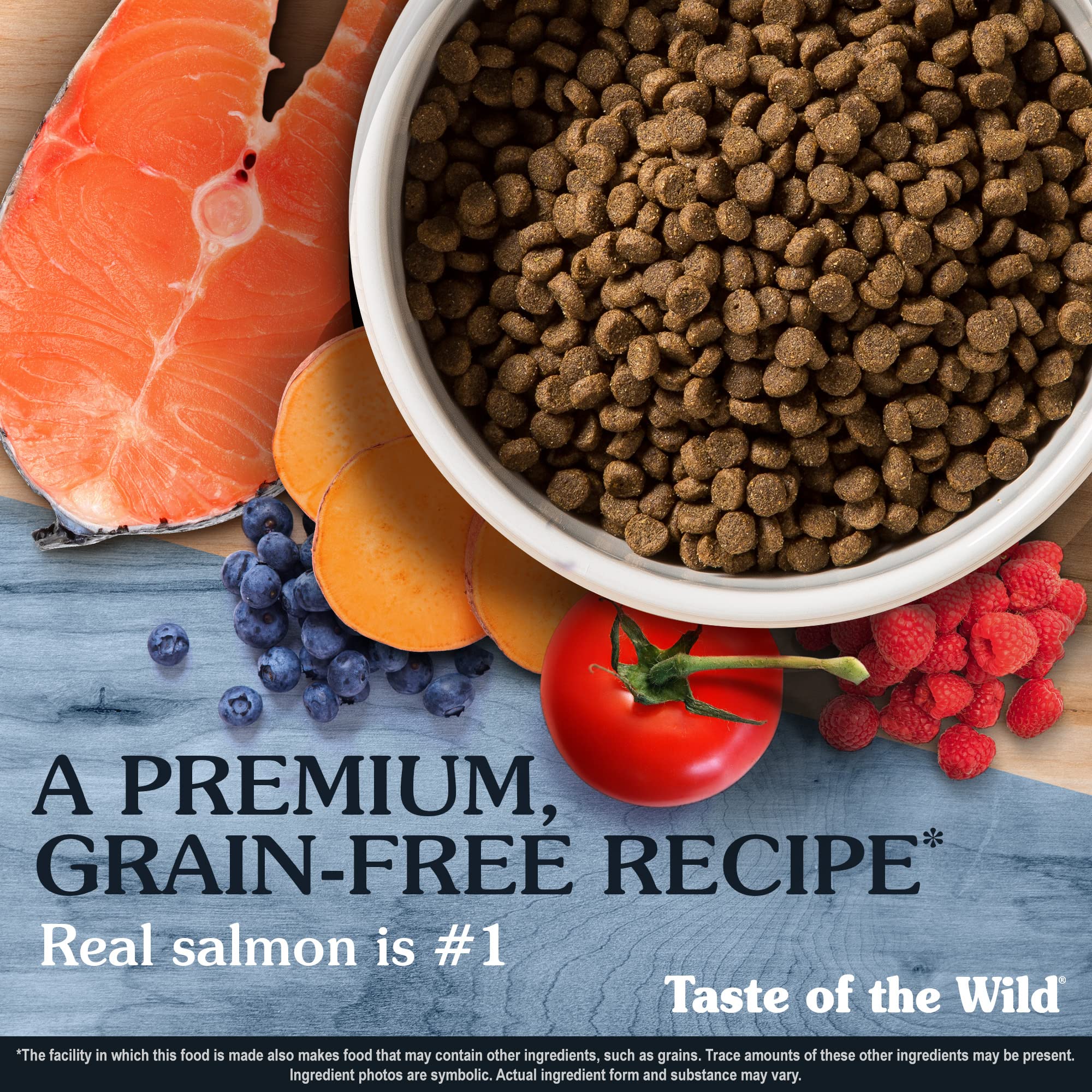 Taste of The Wild Pacific Stream Grain-Free Dry Puppy Food With Smoke-Flavored Salmon 5lb