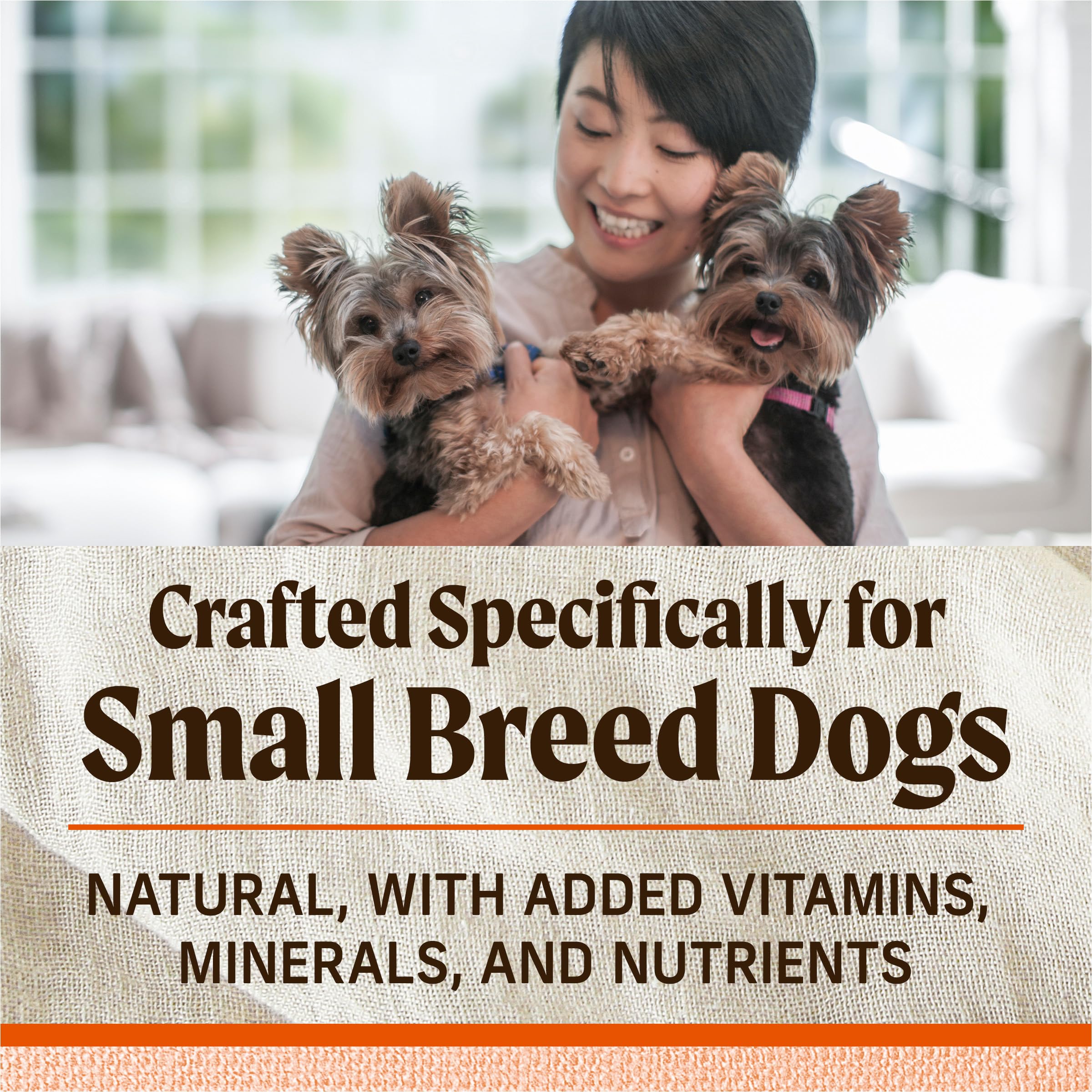 Merrick Lil Plates Premium Grain Free Dry Dog Food For Small Dogs, Real Texas Beef And Sweet Potato Kibble - 20.0 lb. Bag
