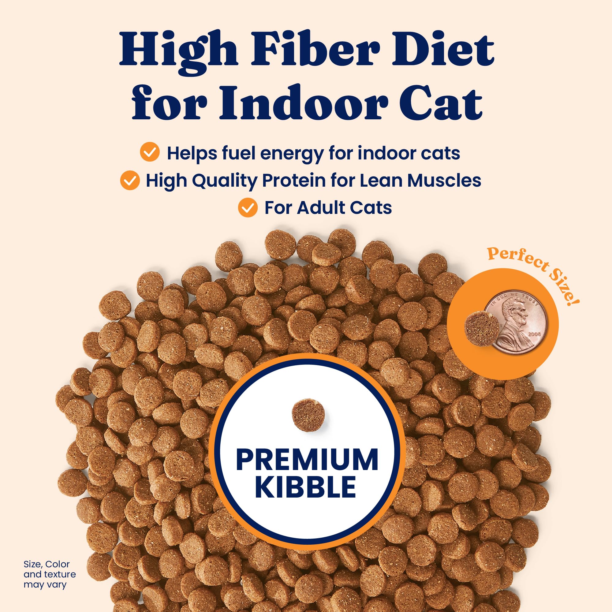 Solid Gold Indoor Dry Cat Food - Grain Free & Gluten Free - Salmon Cat Food Dry Kibble for Indoor Cats w/Probiotics & Fiber for