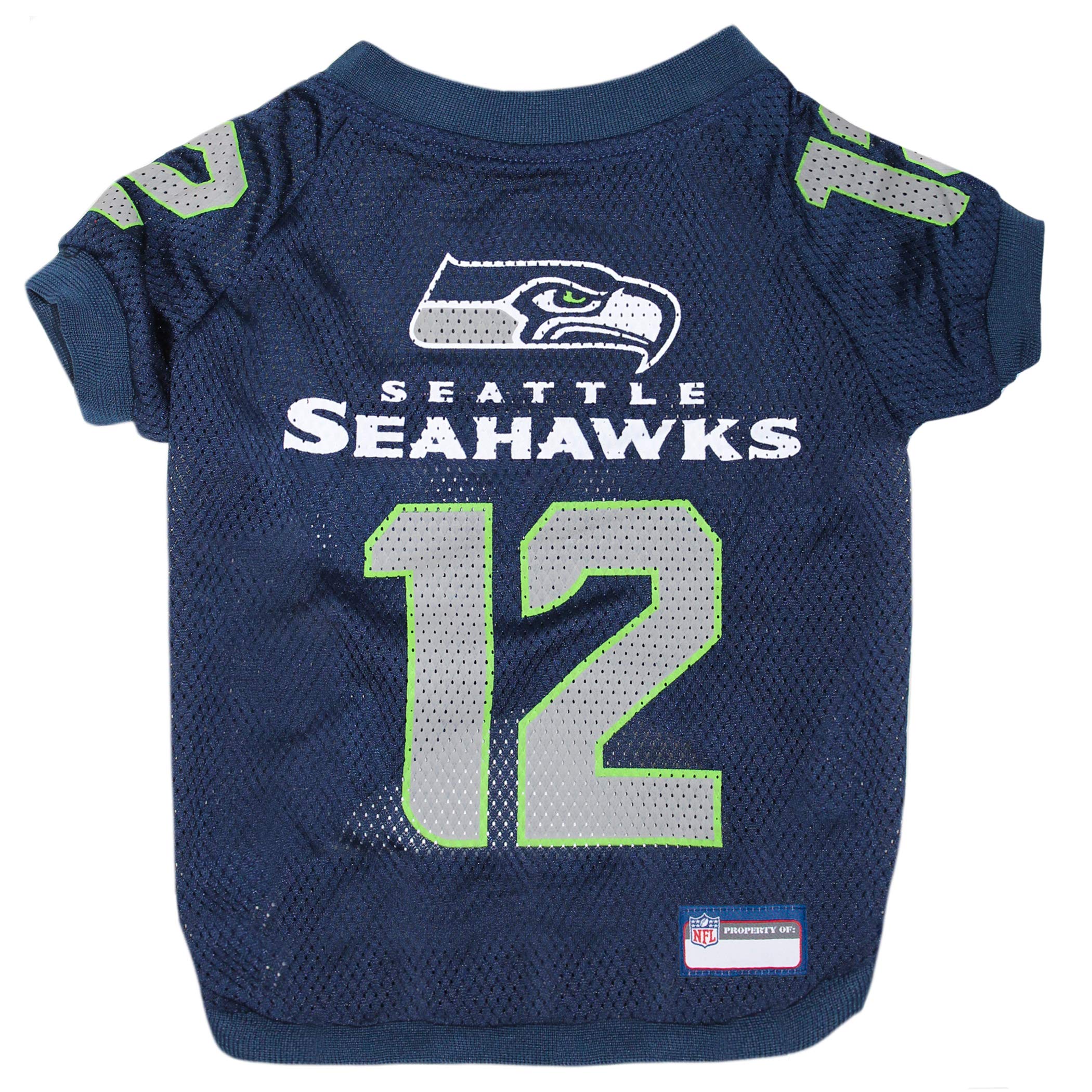 Pets First Sea-4000-Xxl Seattle Seahawks Mesh Jersey, Xx-Large Size, Multicolor, One Size