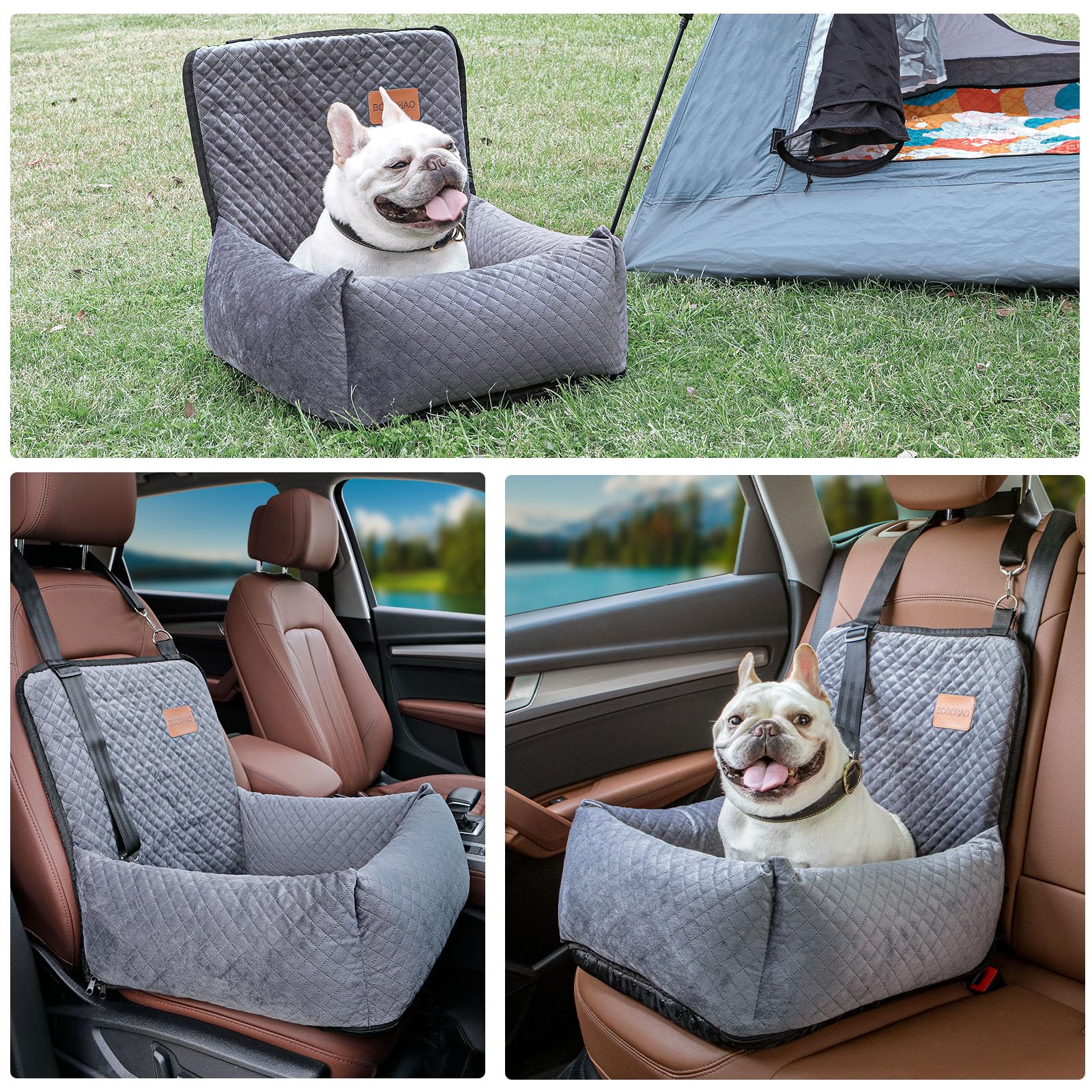 Dog Car Seat Pet Booster Seat Pet Travel Safety Car Seat,The Dog Seat Made Is Safe And Comfortable, And Can Be Disassembled For