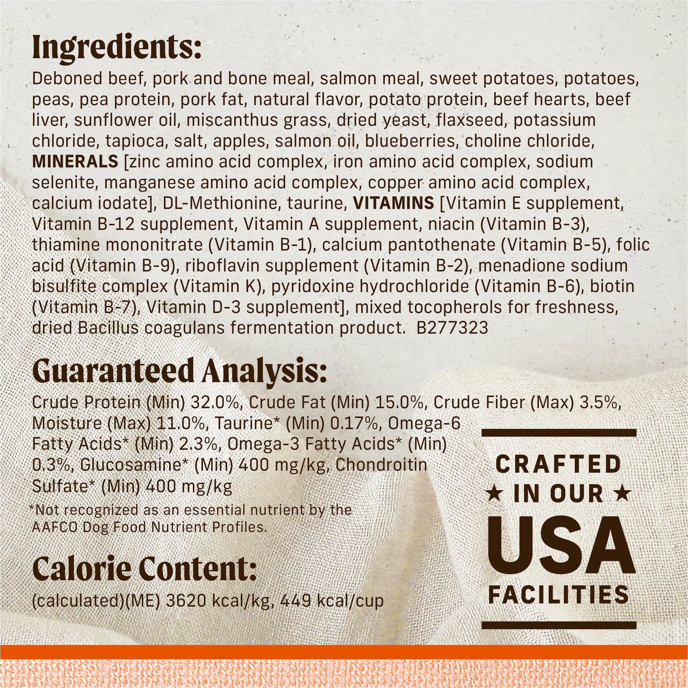 Merrick Lil Plates Grain Free Dry Dog Food For Small Dogs, Texas Beef And Sweet Potato Kibble With Raw Bites - 4.0 lb. Bag