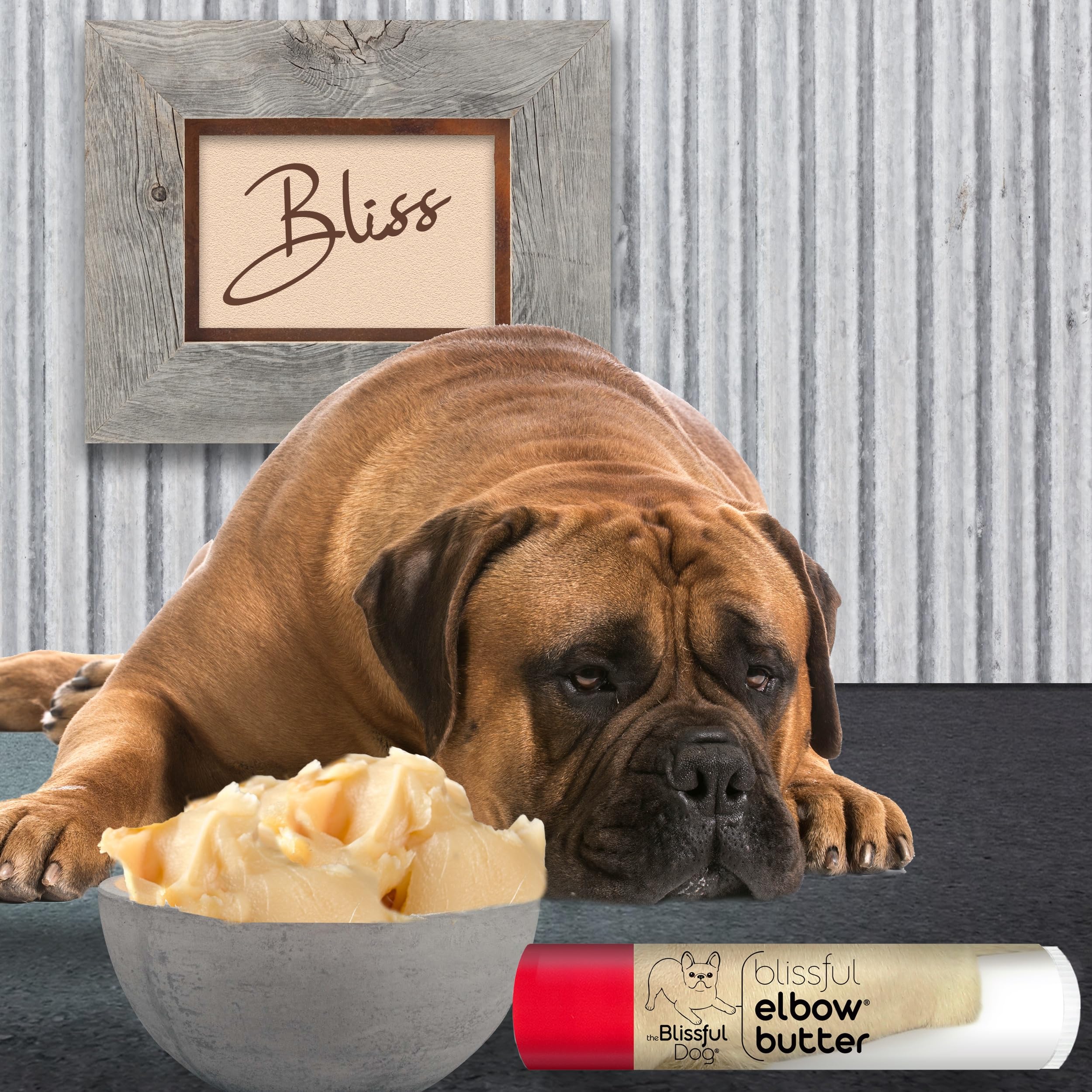 The Blissful Dog Elbow Butter, Moisturizer For Dry, Cracked Elbow Calluses, Versatile Dog Balm, Lick-Safe Elbow Balm for Dogs, 0