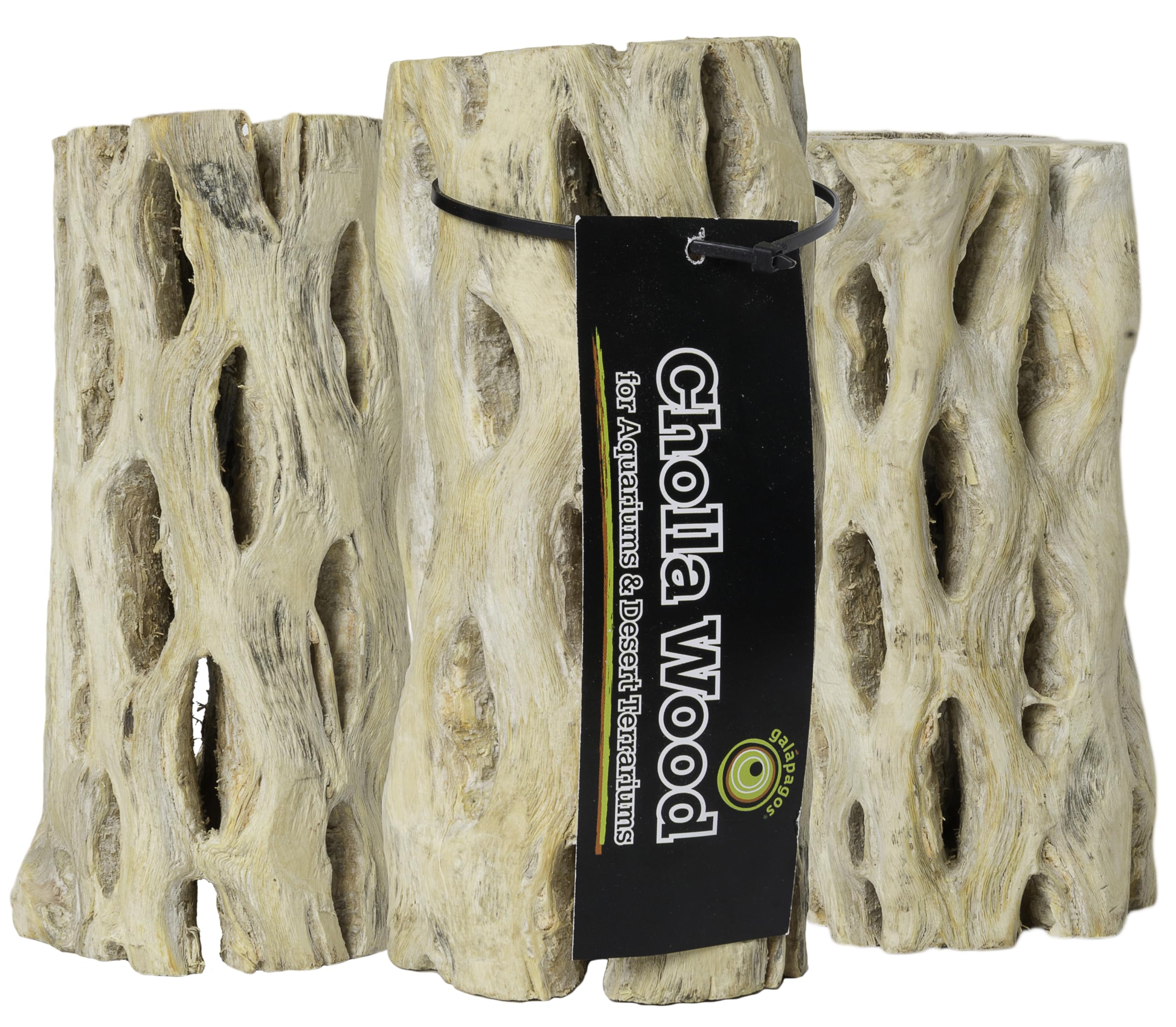 Galapagos 05270 Cholla Wood for Aquarium ,(pack of 3)