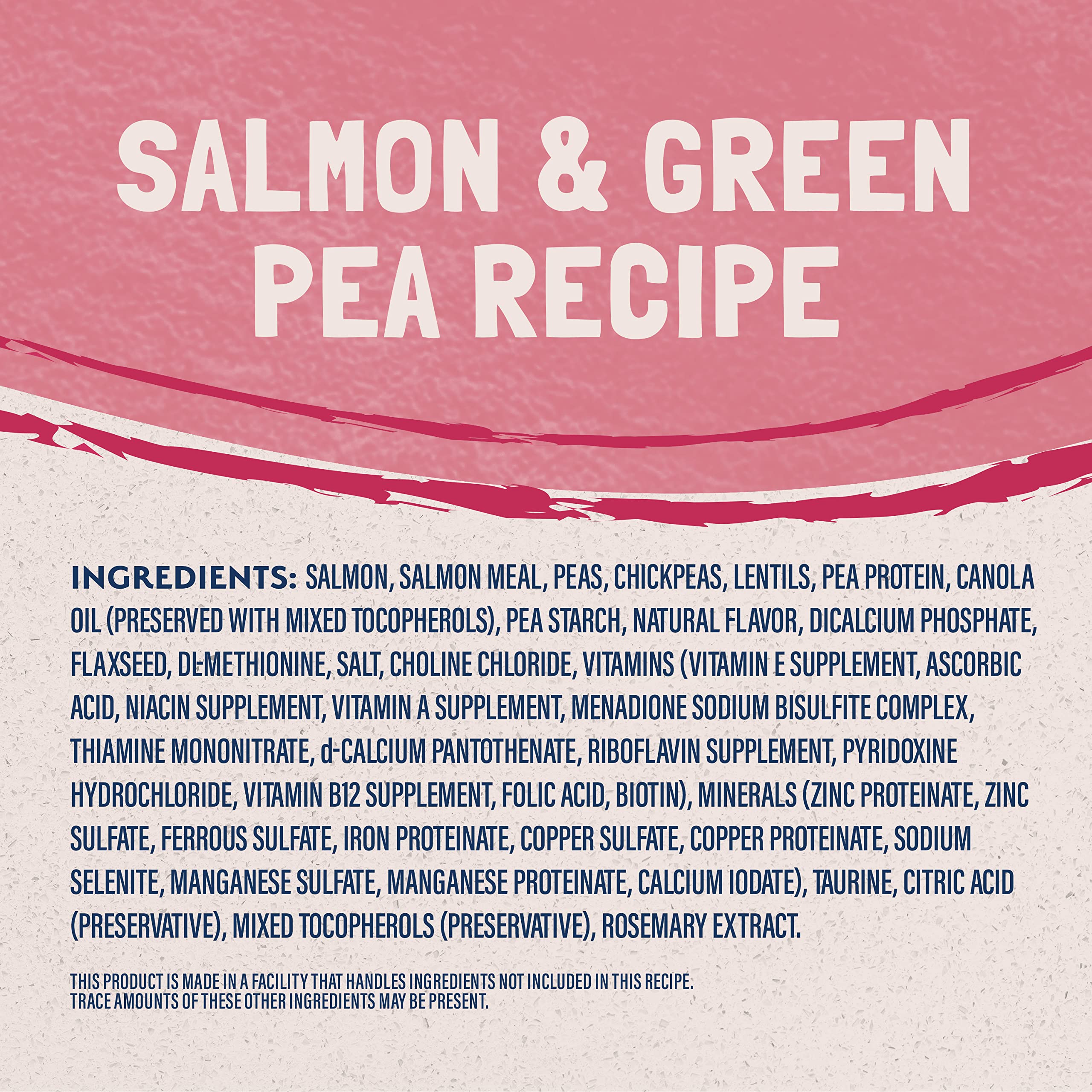 Natural Balance Grain Free Dry Cat Food, Salmon & Green Pea, 4 lb