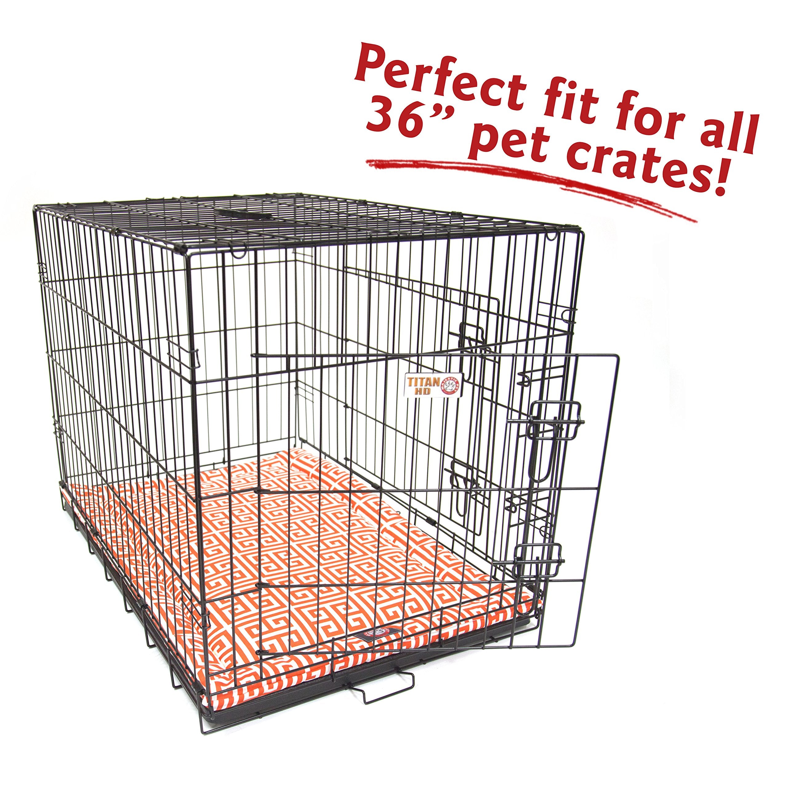 36'' Towers Orange Crate Dog Bed Mat By Majestic Pet Products
