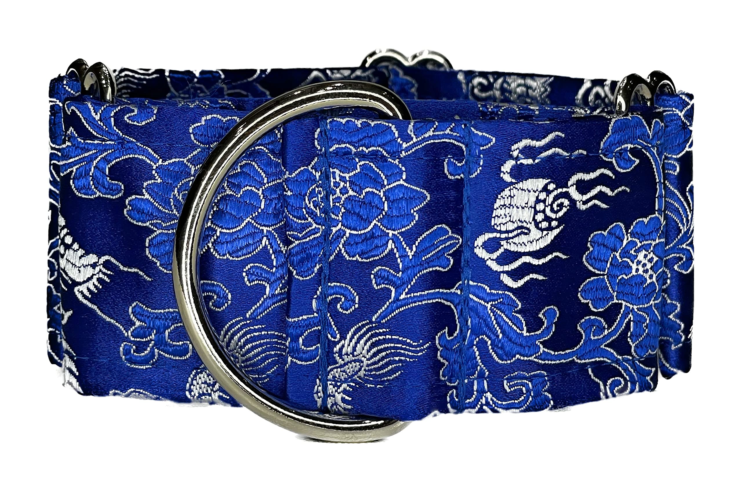 Extra Soft Martingale Dog Collar For Greyhound Saluki Whippet And Other Breeds With Similar Neck 2'' Wide (L 14''-18'')