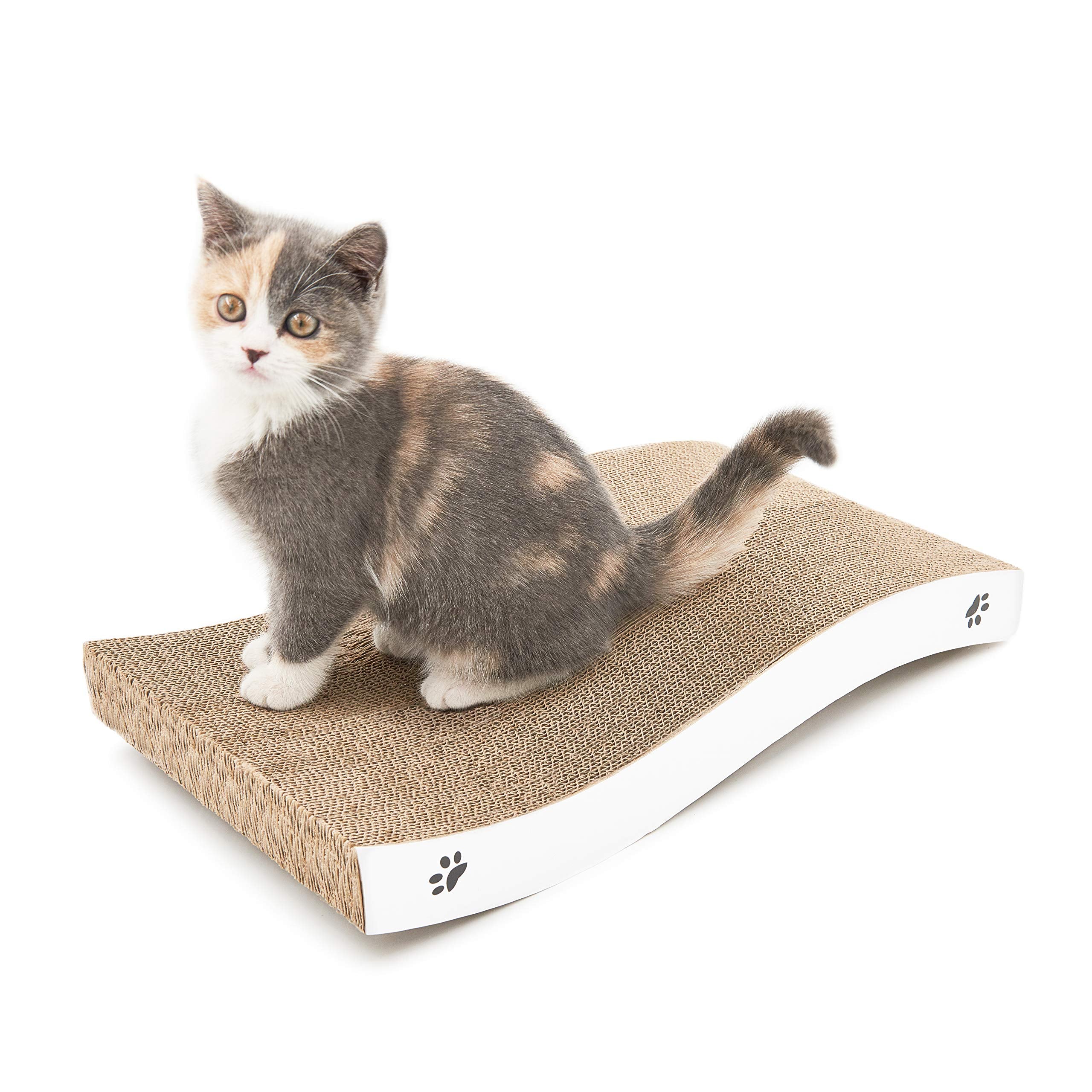 Coching Cat Scratcher Cardboard Cat Scratch Pad With Premium Scratch Textures Design Durable Cat Scratching Pad Reversible